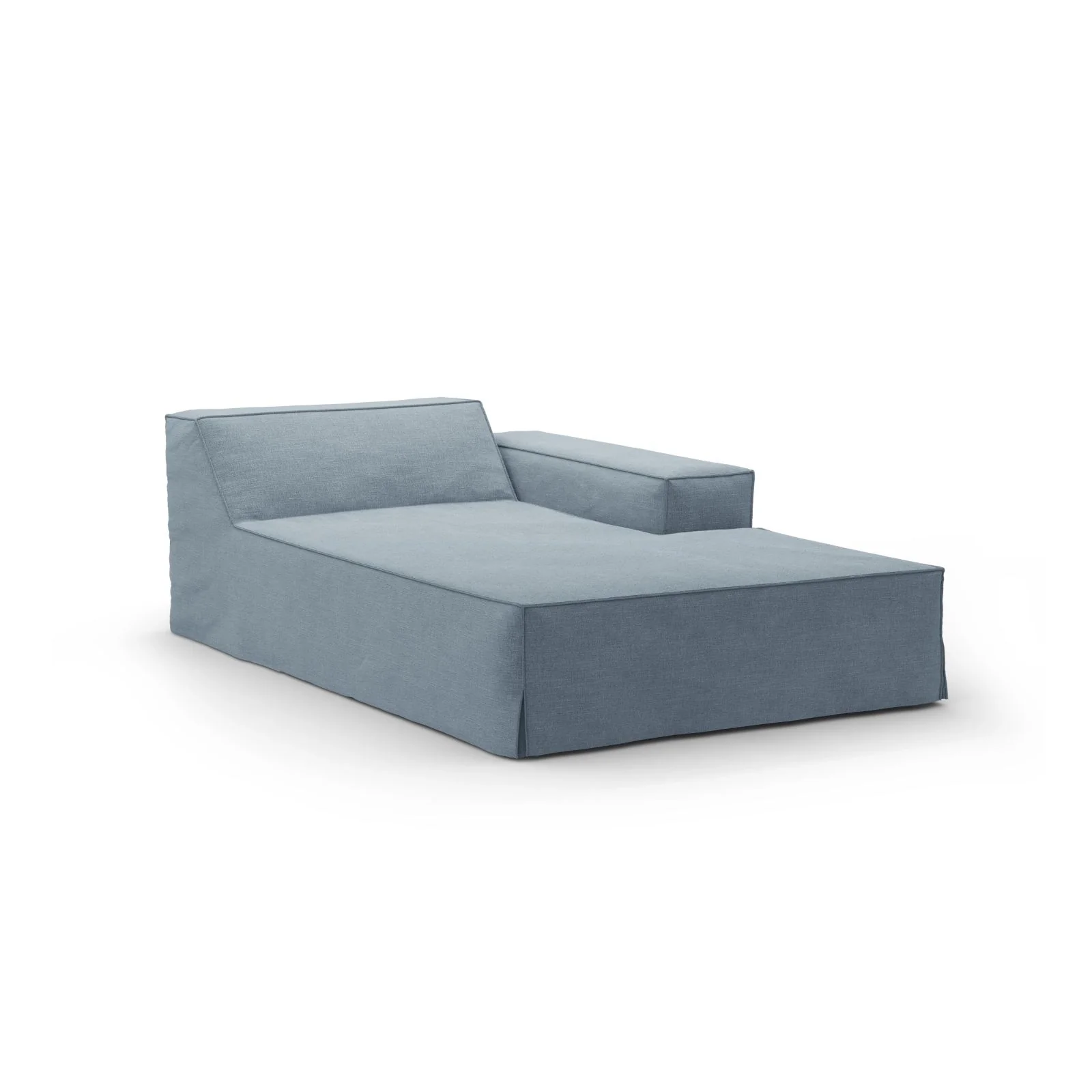 Jodie Einzelmodul Sofa mit abnehmbarem Bezug, Rechte Seite, aus Strukturstoff, 166x102 cm - Image 21