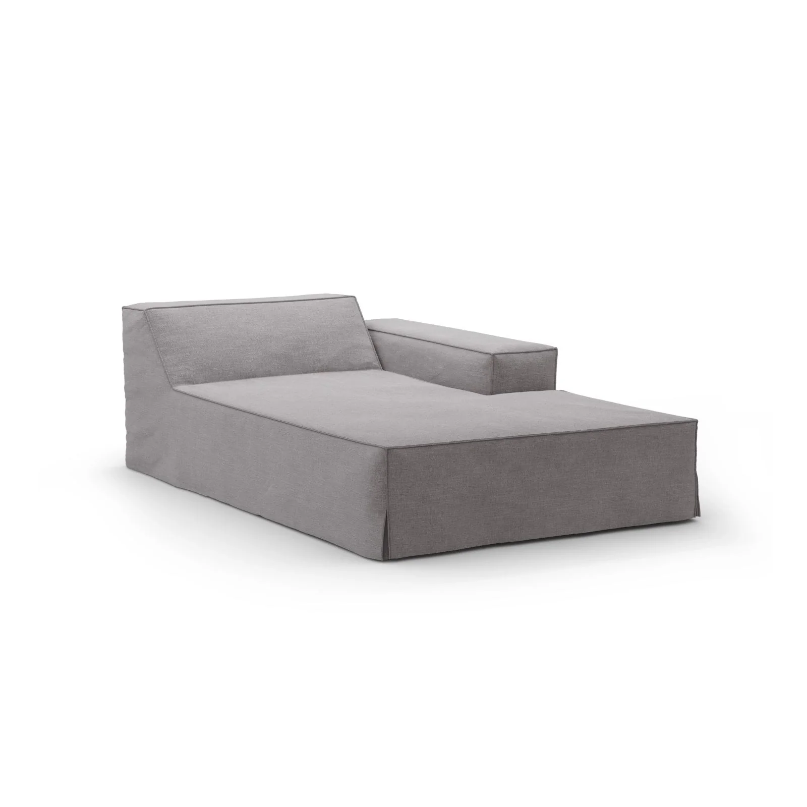 Jodie Einzelmodul Sofa mit abnehmbarem Bezug, Rechte Seite, aus Strukturstoff, 166x102 cm - Image 26