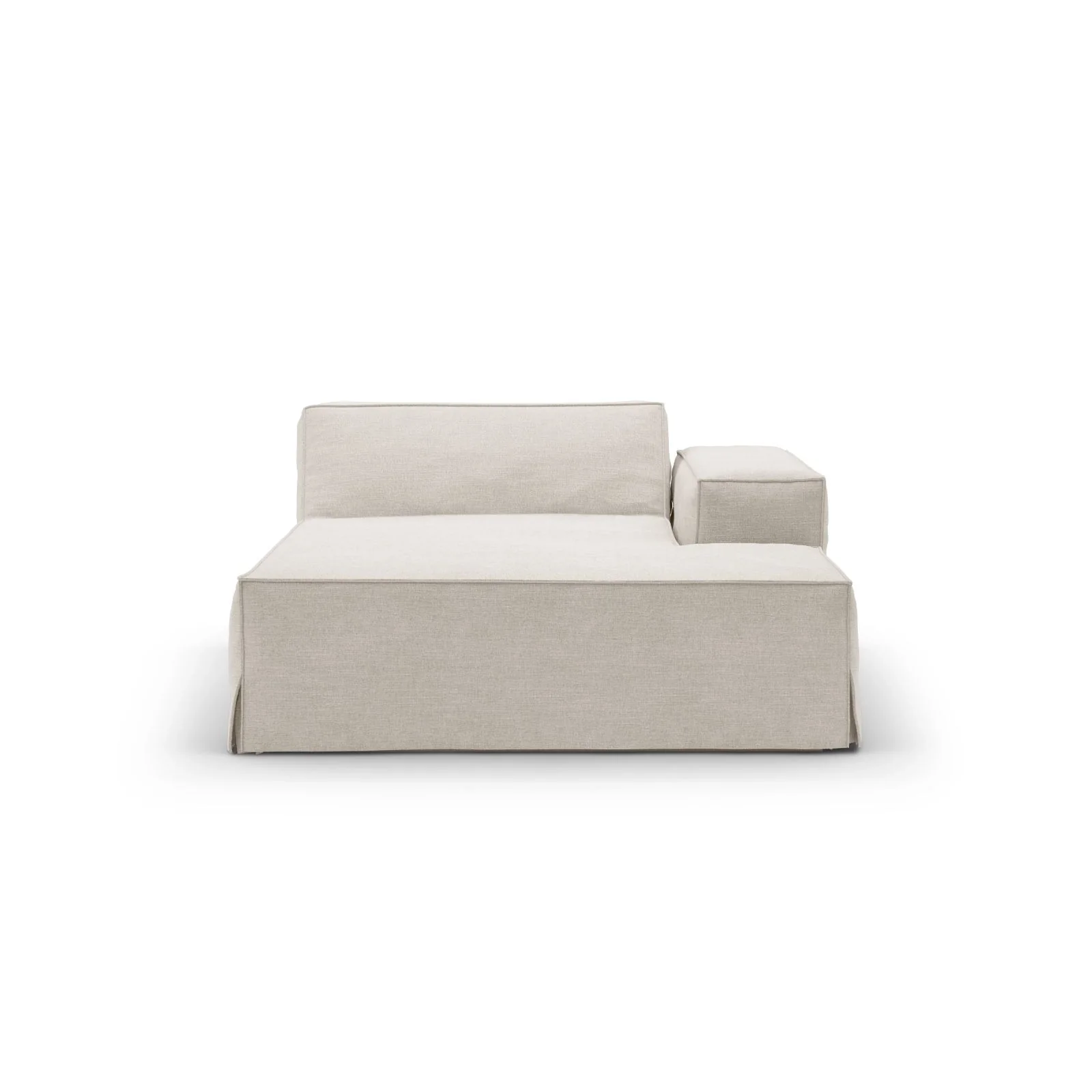 Jodie Einzelmodul Sofa mit abnehmbarem Bezug, Rechte Seite, aus Strukturstoff, 166x102 cm - Image 3