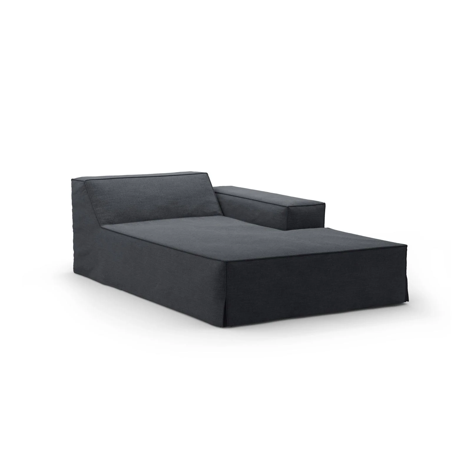 Jodie Einzelmodul Sofa mit abnehmbarem Bezug, Rechte Seite, aus Strukturstoff, 166x102 cm - Image 31