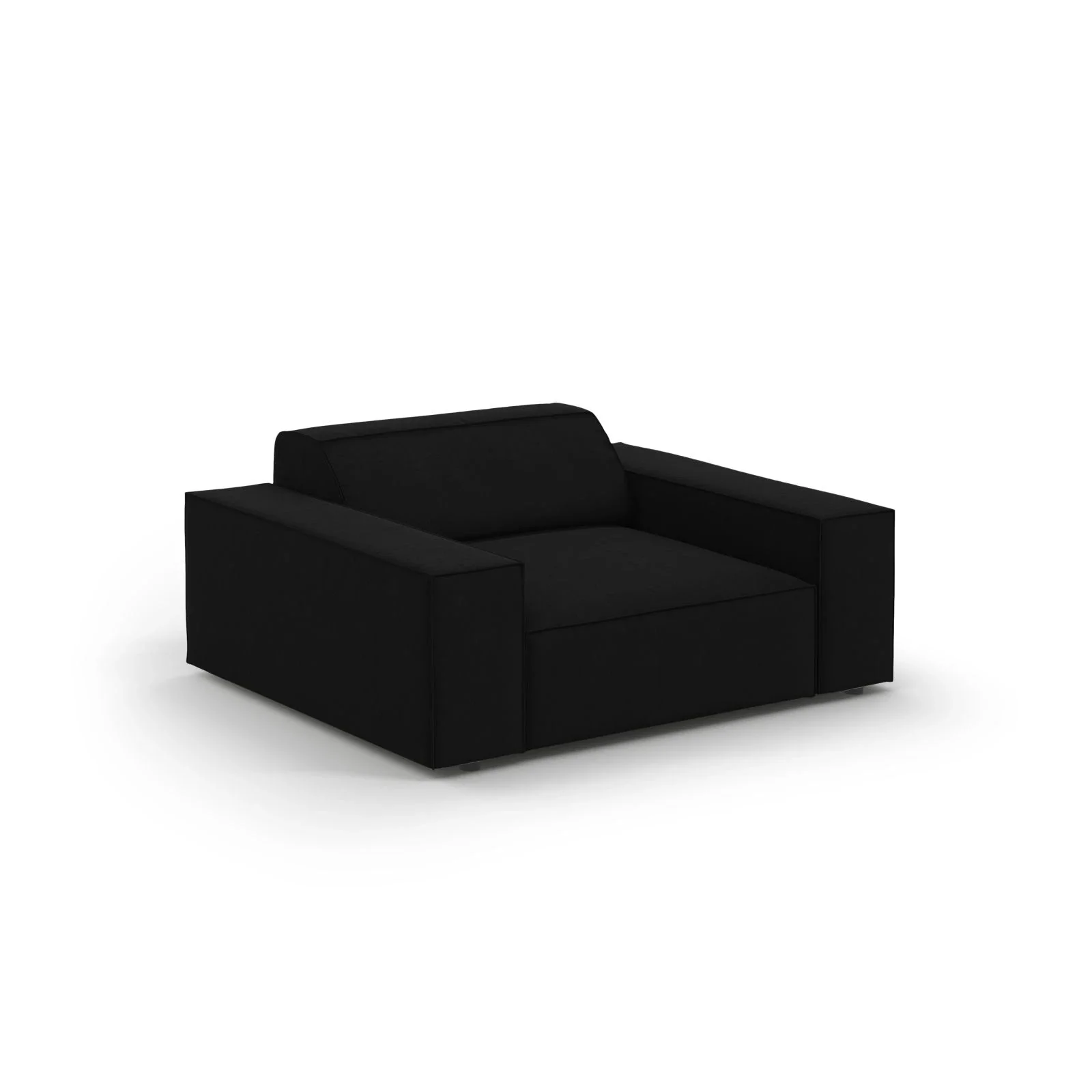 Jodie Sessel aus Samt oder Strukturstoff, 124x102 cm - Image 39