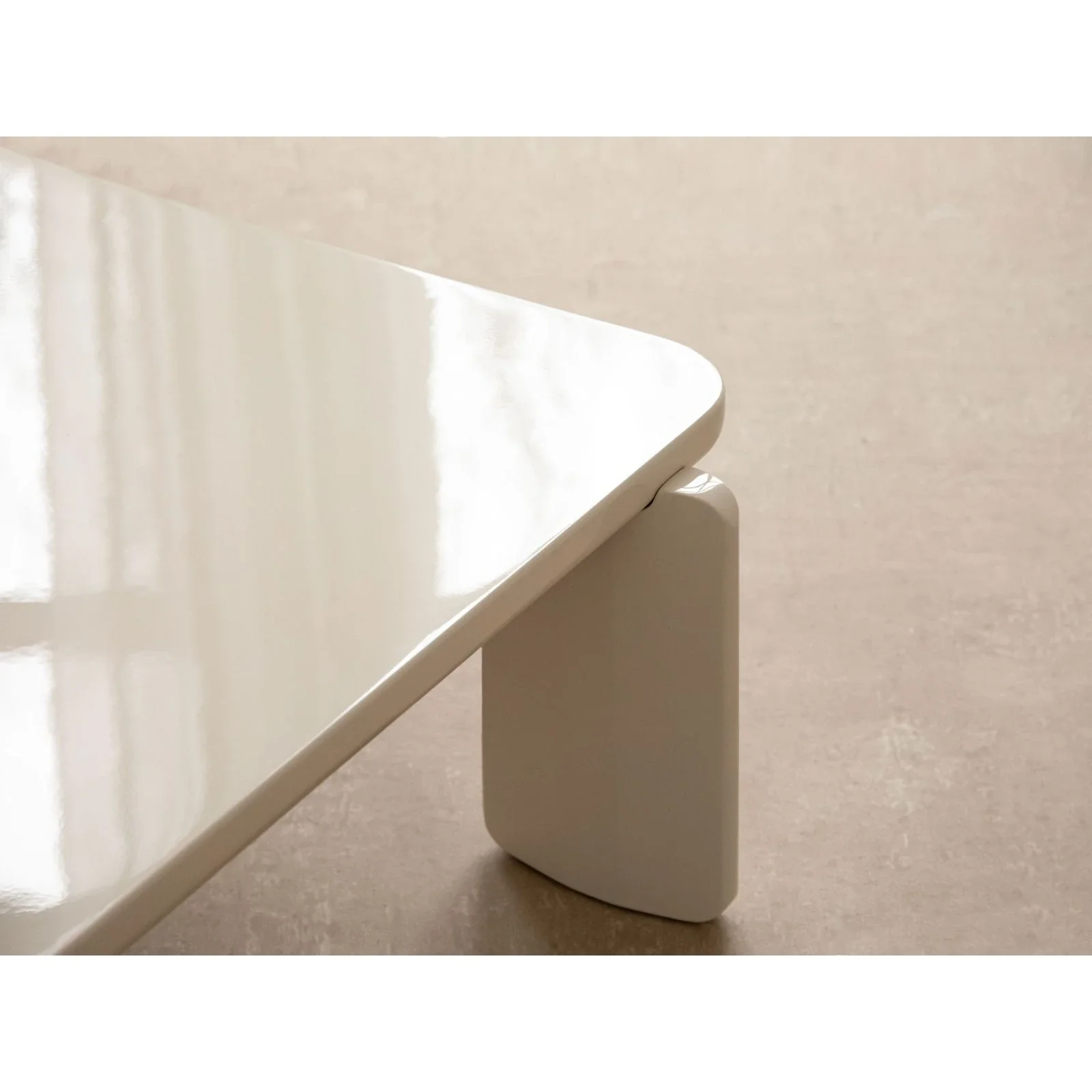 Jonc Couchtisch glänzend, 80x80x35 cm - Image 7