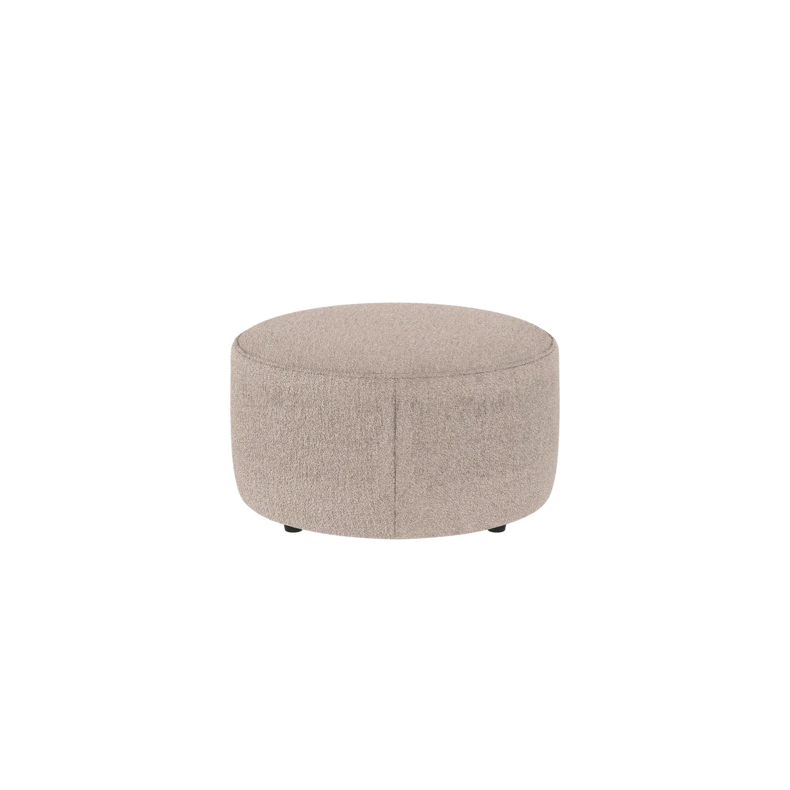 JOPLIN Fußhocker Hellbeige 70x70x37cm