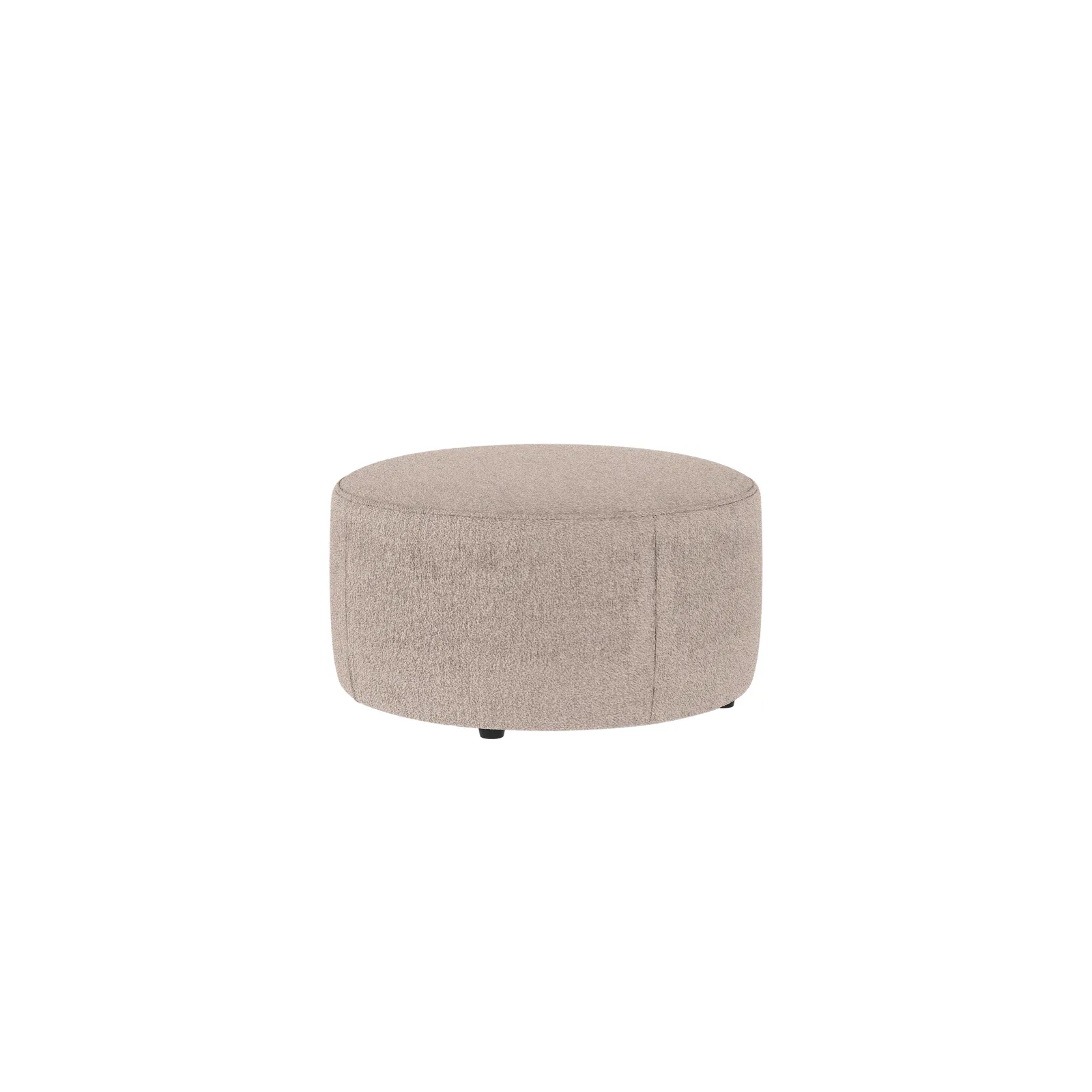 JOPLIN Fußhocker Hellbeige 70x70x37cm - Image 2