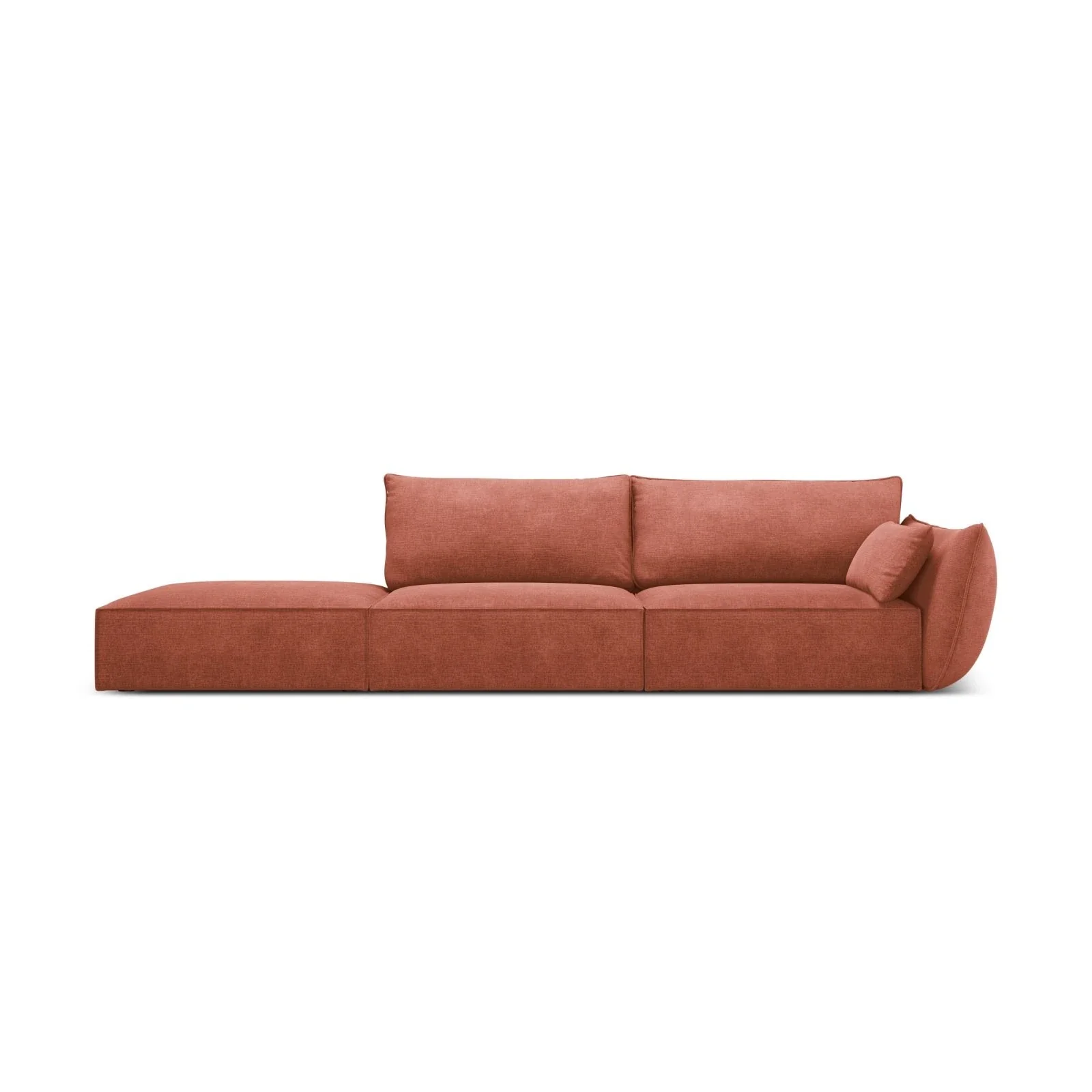 Kaelle 3-Sitzer Sofa Links offen, mit Bezug aus Samt oder Chenille, 264x110 cm - Image 16