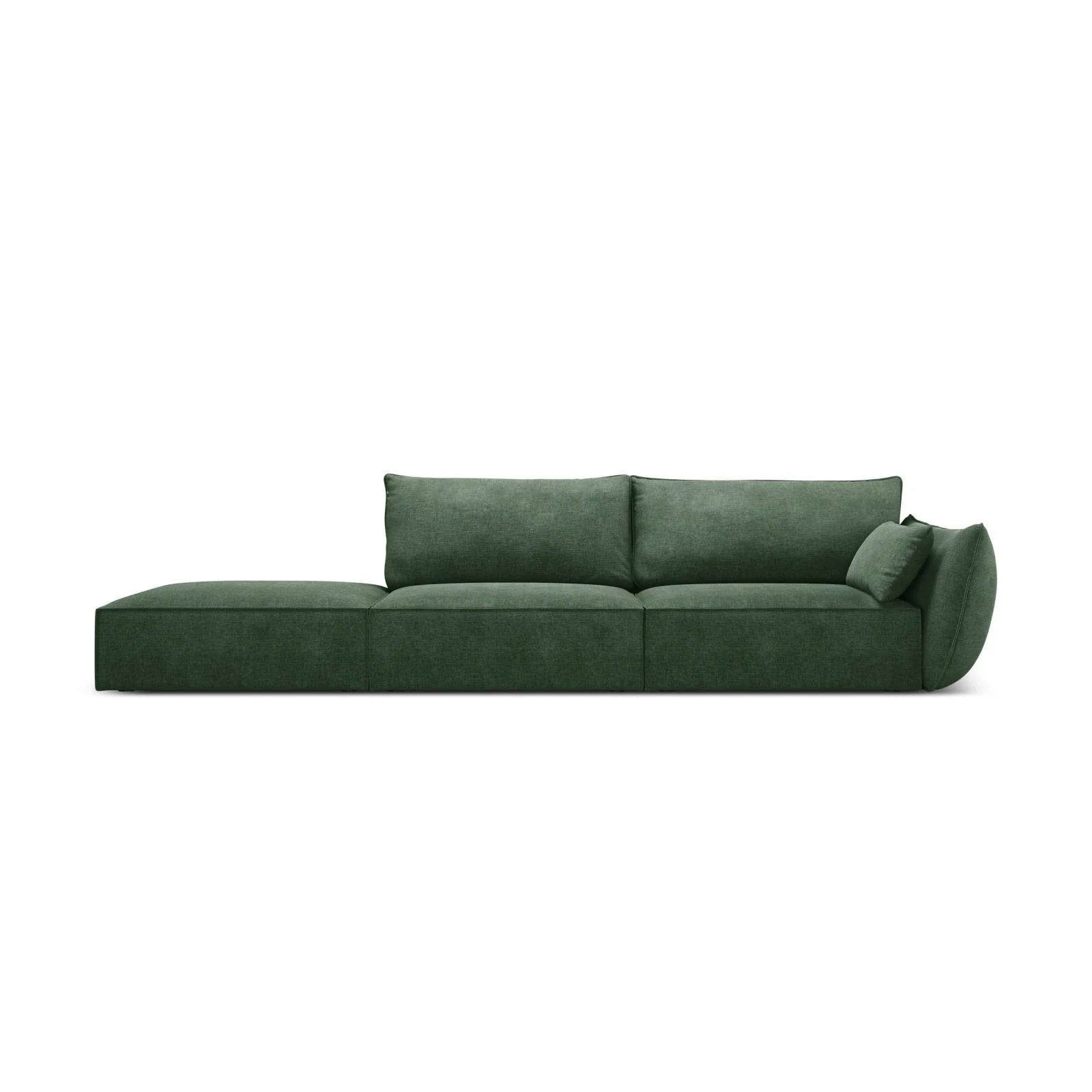 Kaelle 3-Sitzer Sofa Links offen, mit Bezug aus Samt oder Chenille, 264x110 cm - Image 21