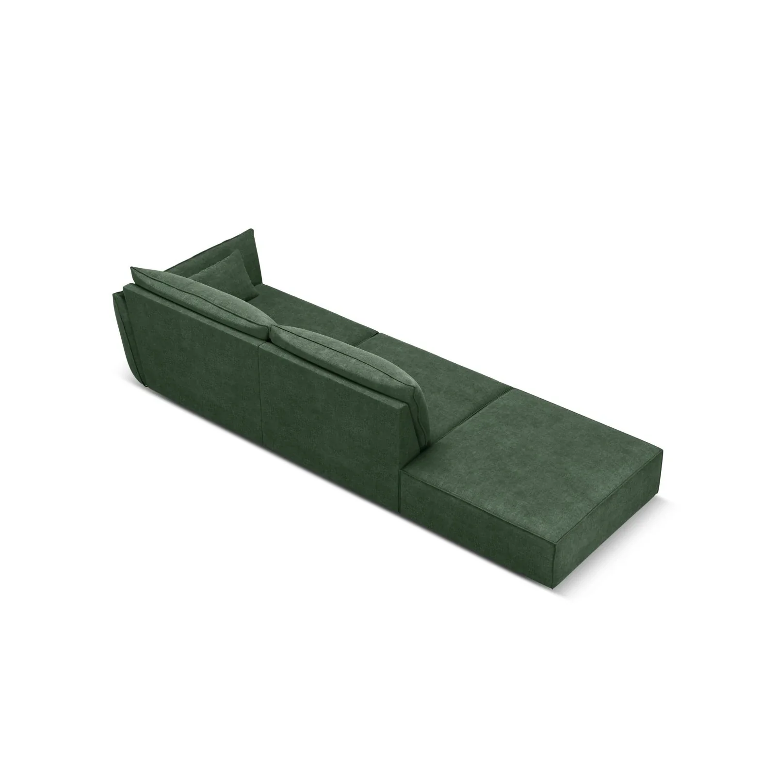 Kaelle 3-Sitzer Sofa Links offen, mit Bezug aus Samt oder Chenille, 264x110 cm - Image 23