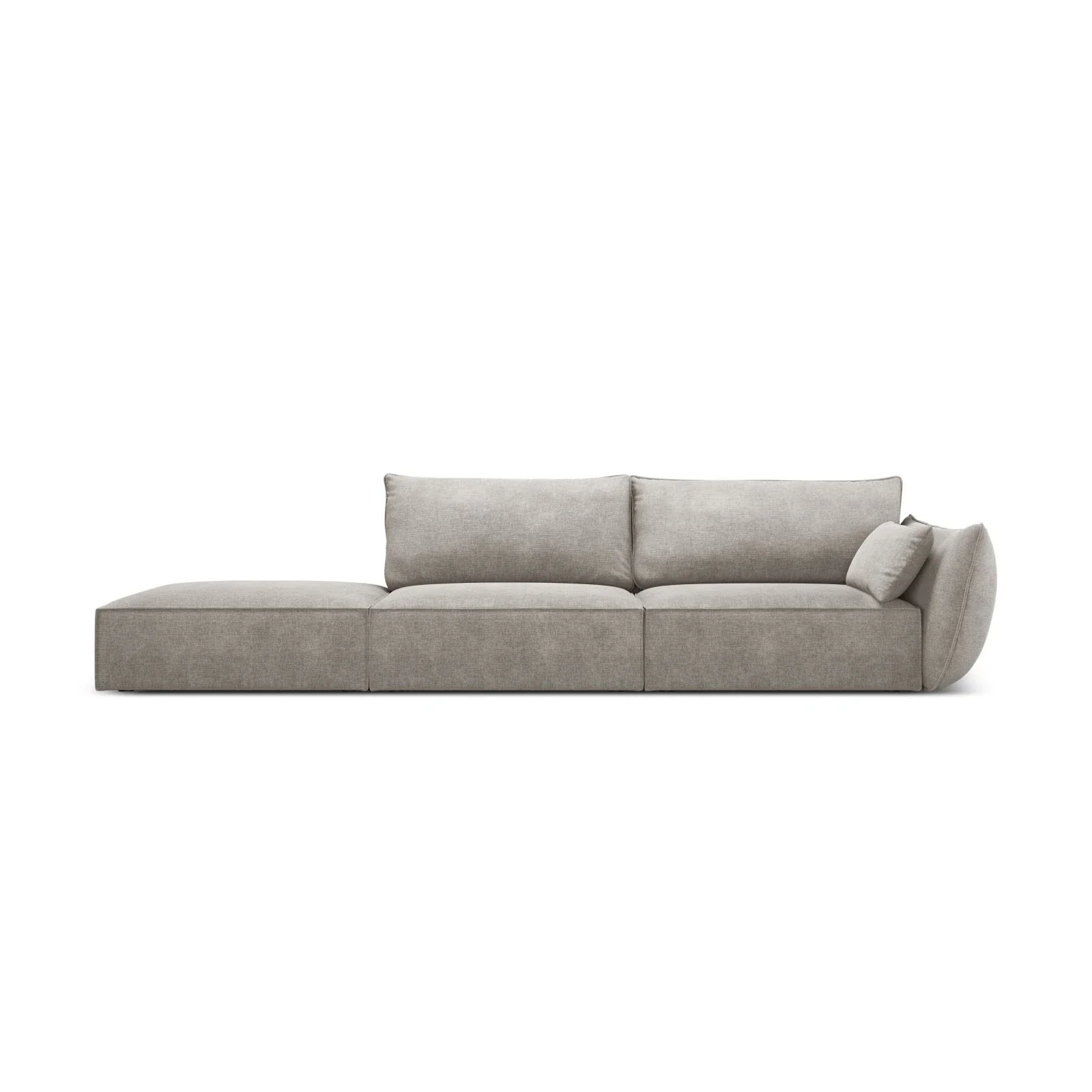 Kaelle 3-Sitzer Sofa Links offen, mit Bezug aus Samt oder Chenille, 264x110 cm - Image 31
