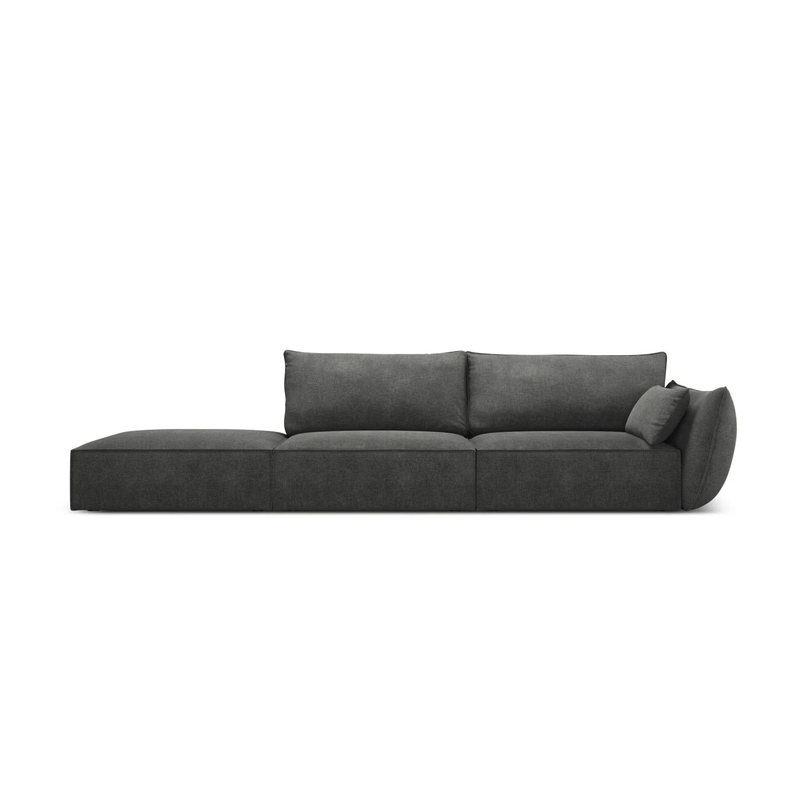 Kaelle 3-Sitzer Sofa Links offen, mit Bezug aus Samt oder Chenille, 264x110 cm - Image 36