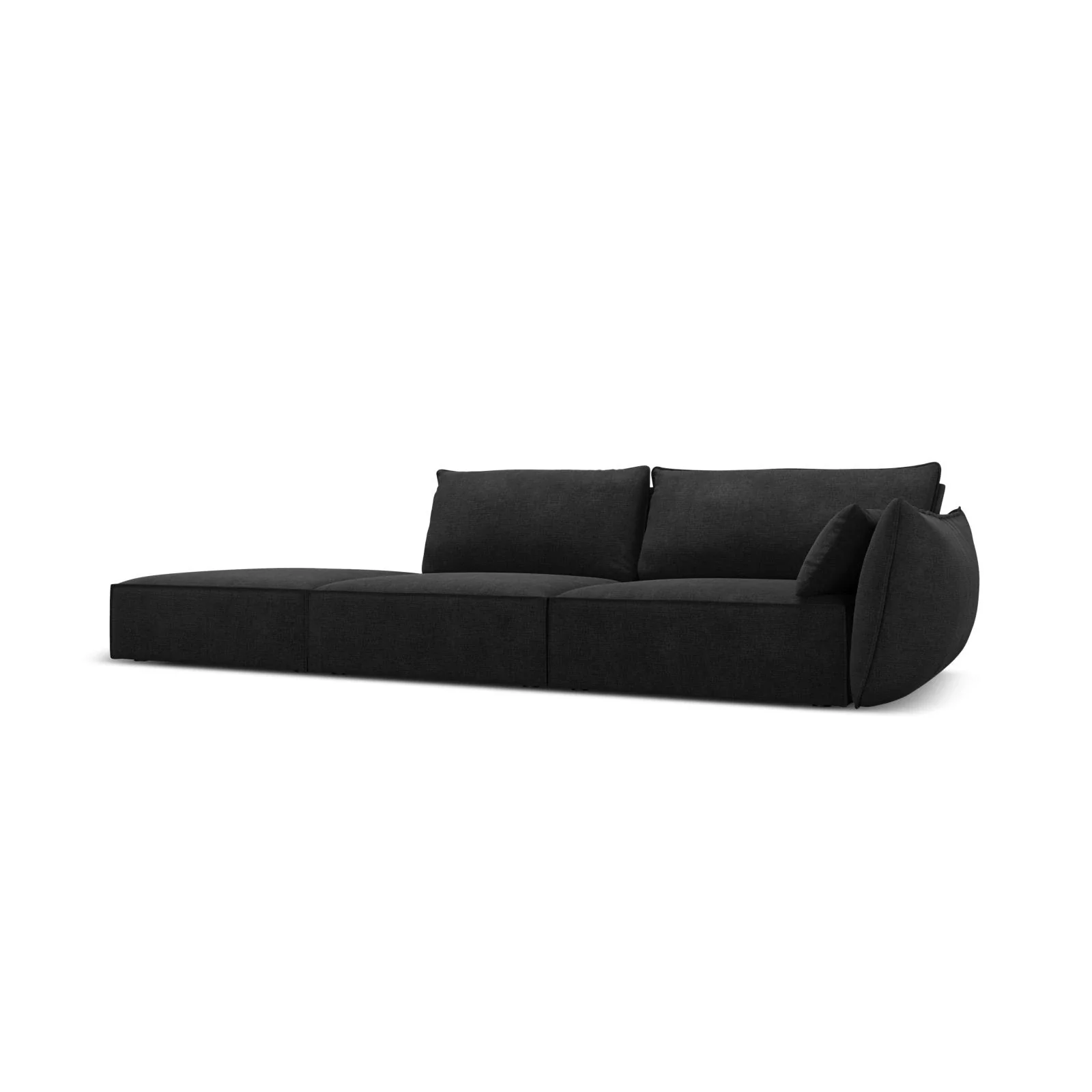 Kaelle 3-Sitzer Sofa Links offen, mit Bezug aus Samt oder Chenille, 264x110 cm - Image 42