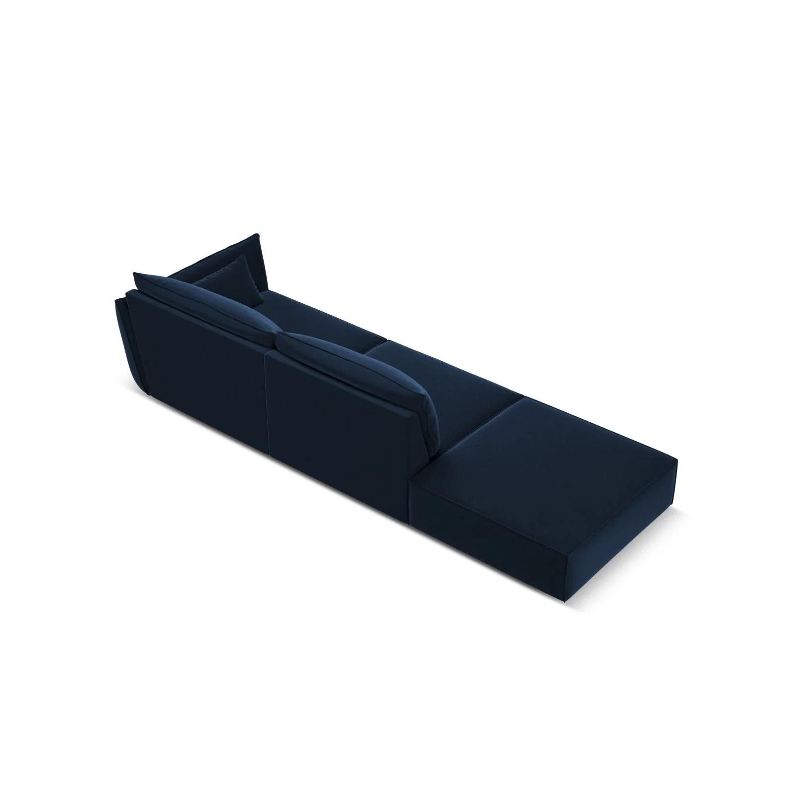 Kaelle 3-Sitzer Sofa Links offen, mit Bezug aus Samt oder Chenille, 264x110 cm - Image 53