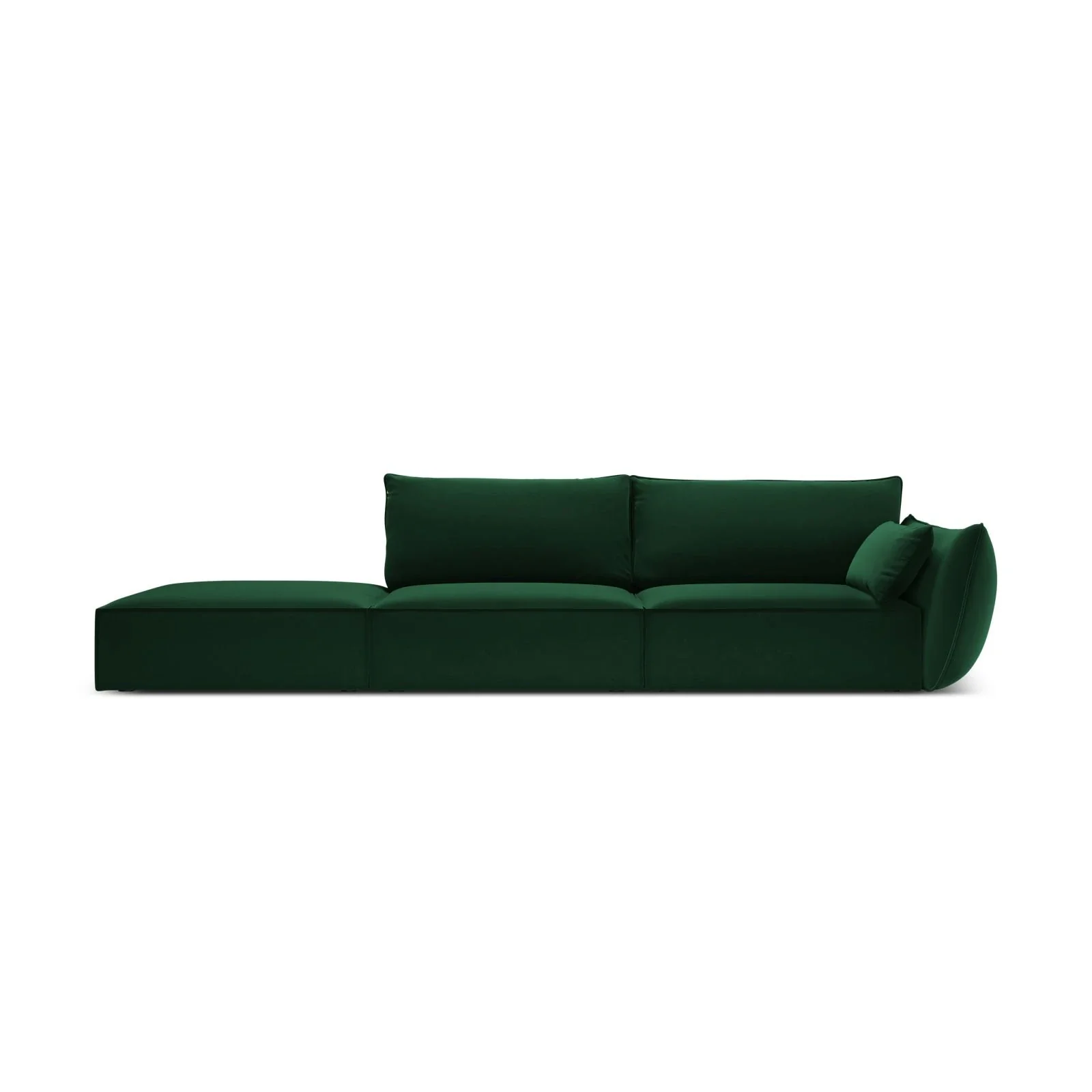 Kaelle 3-Sitzer Sofa Links offen, mit Bezug aus Samt oder Chenille, 264x110 cm - Image 56