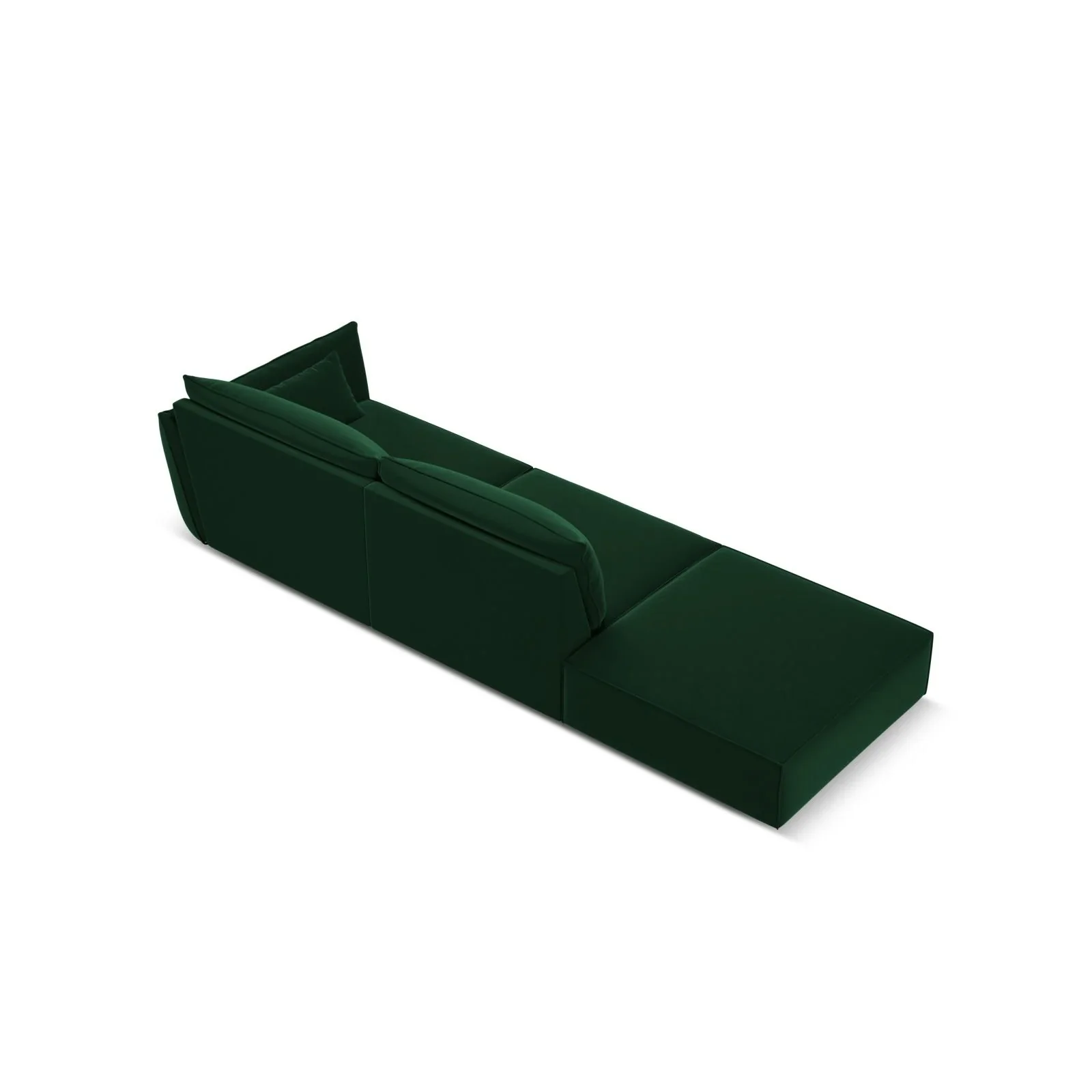 Kaelle 3-Sitzer Sofa Links offen, mit Bezug aus Samt oder Chenille, 264x110 cm - Image 58
