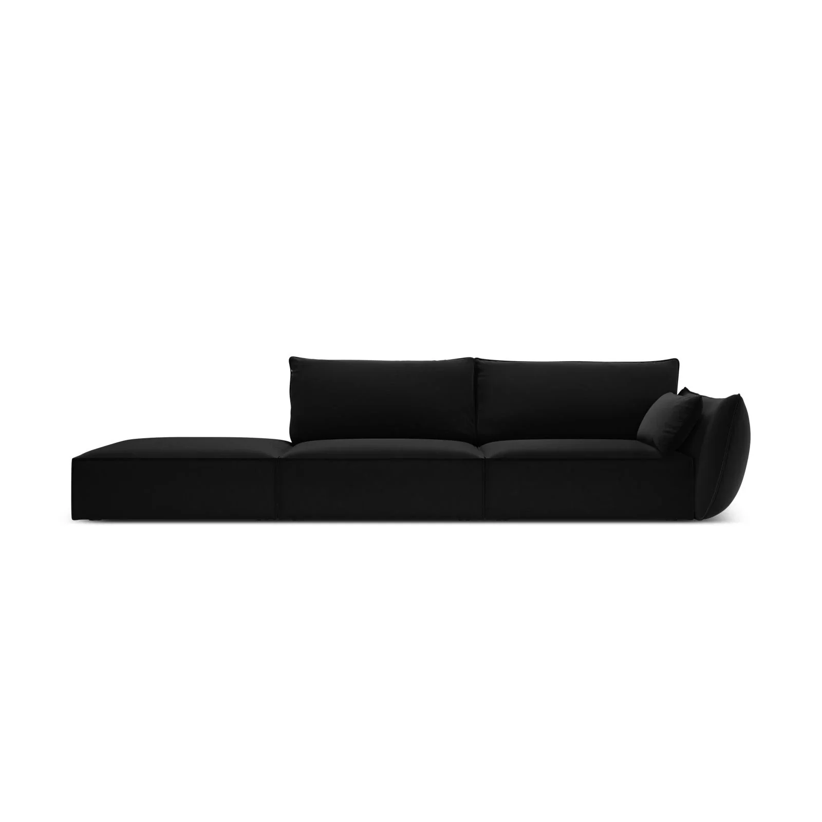 Kaelle 3-Sitzer Sofa Links offen, mit Bezug aus Samt oder Chenille, 264x110 cm - Image 71