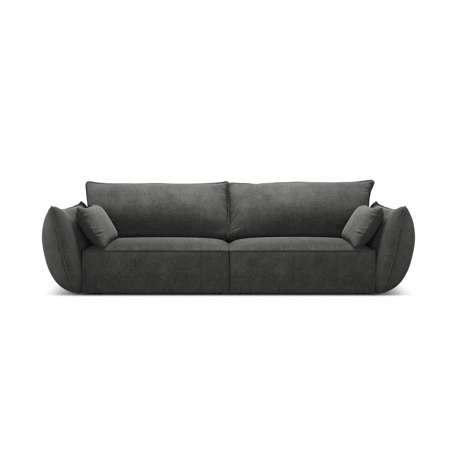Kaelle 3-Sitzer Sofa mit Bezug aus Samt oder Chenille, 208x110 cm - Image 36