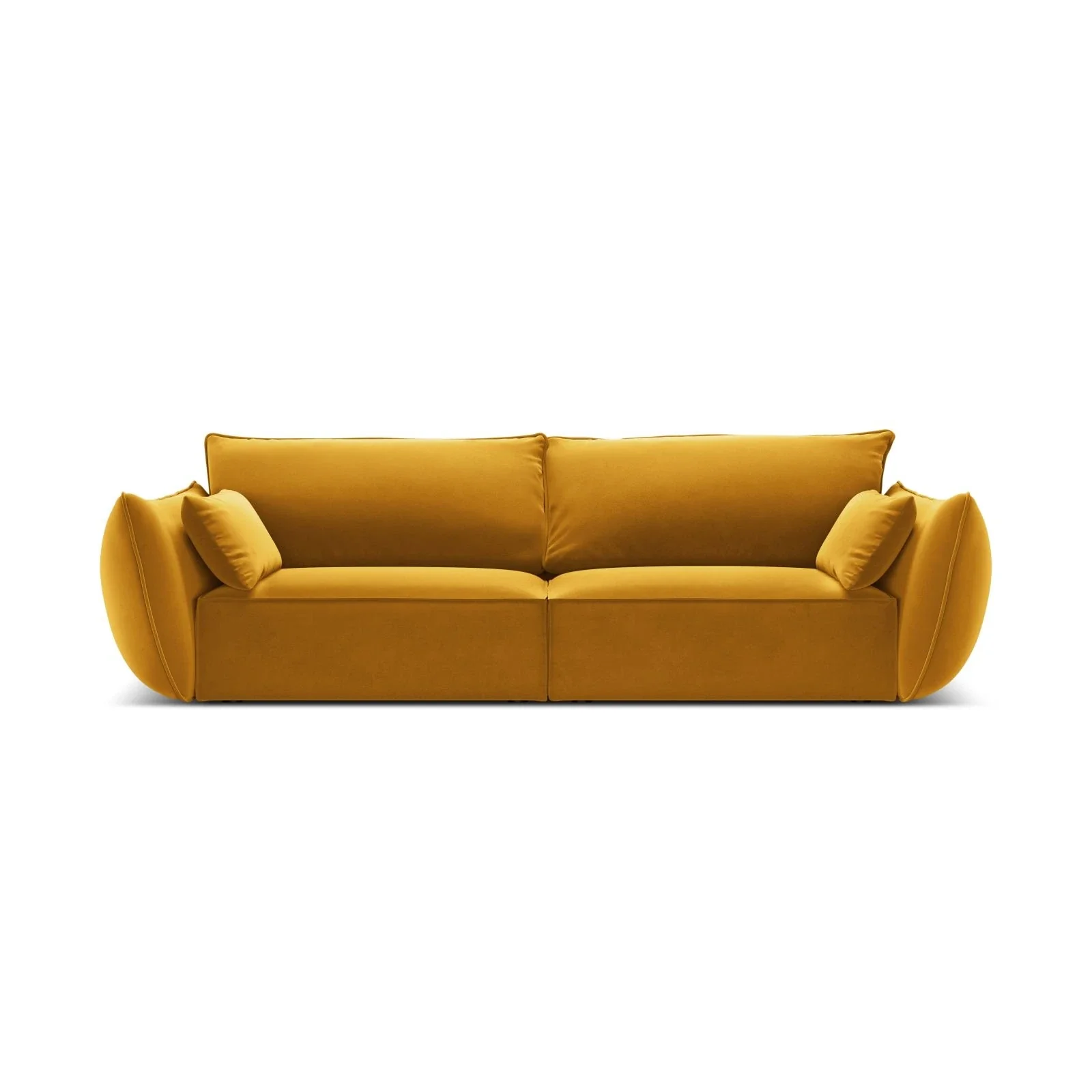 Kaelle 3-Sitzer Sofa mit Bezug aus Samt oder Chenille, 208x110 cm - Image 61