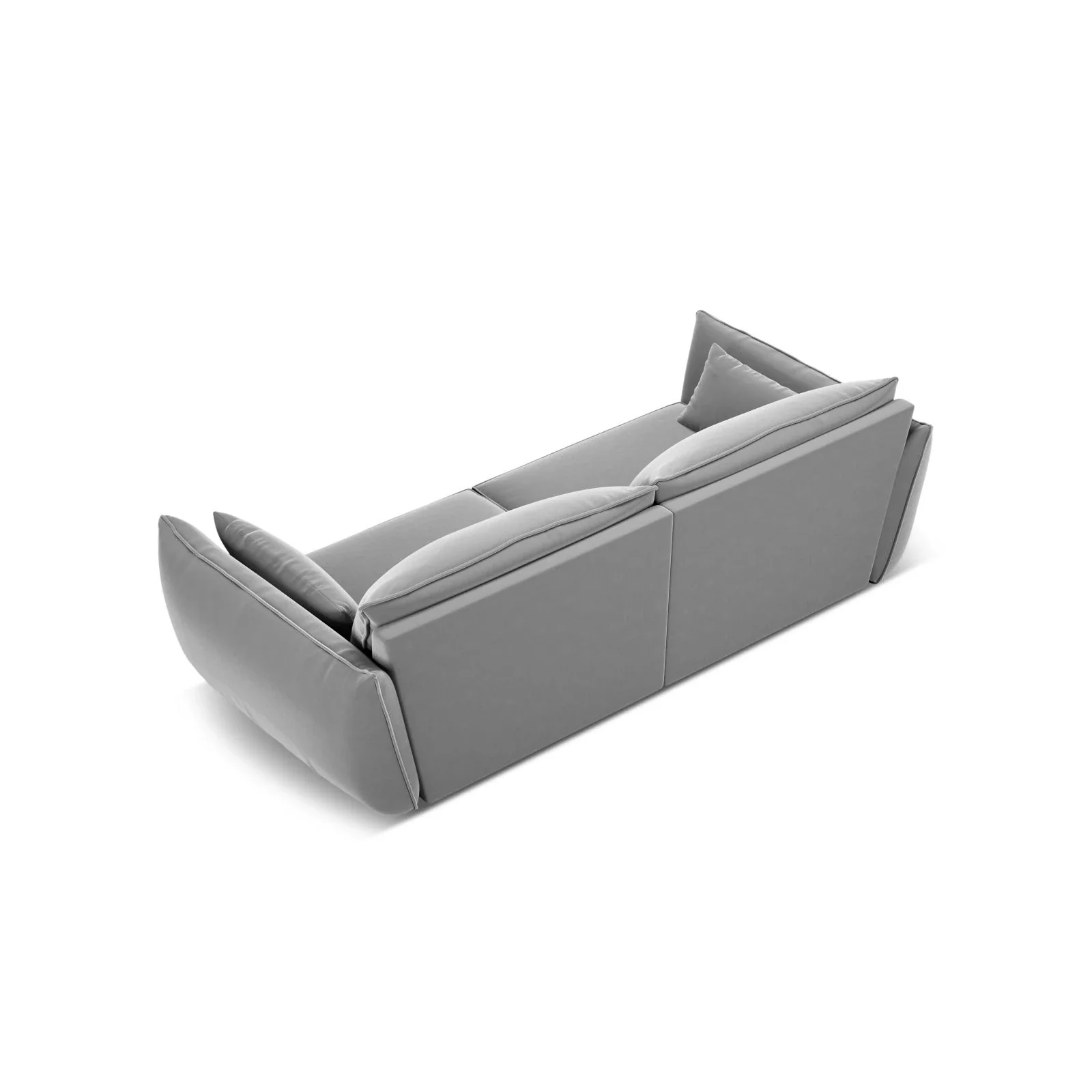 Kaelle 3-Sitzer Sofa mit Bezug aus Samt oder Chenille, 208x110 cm - Image 69