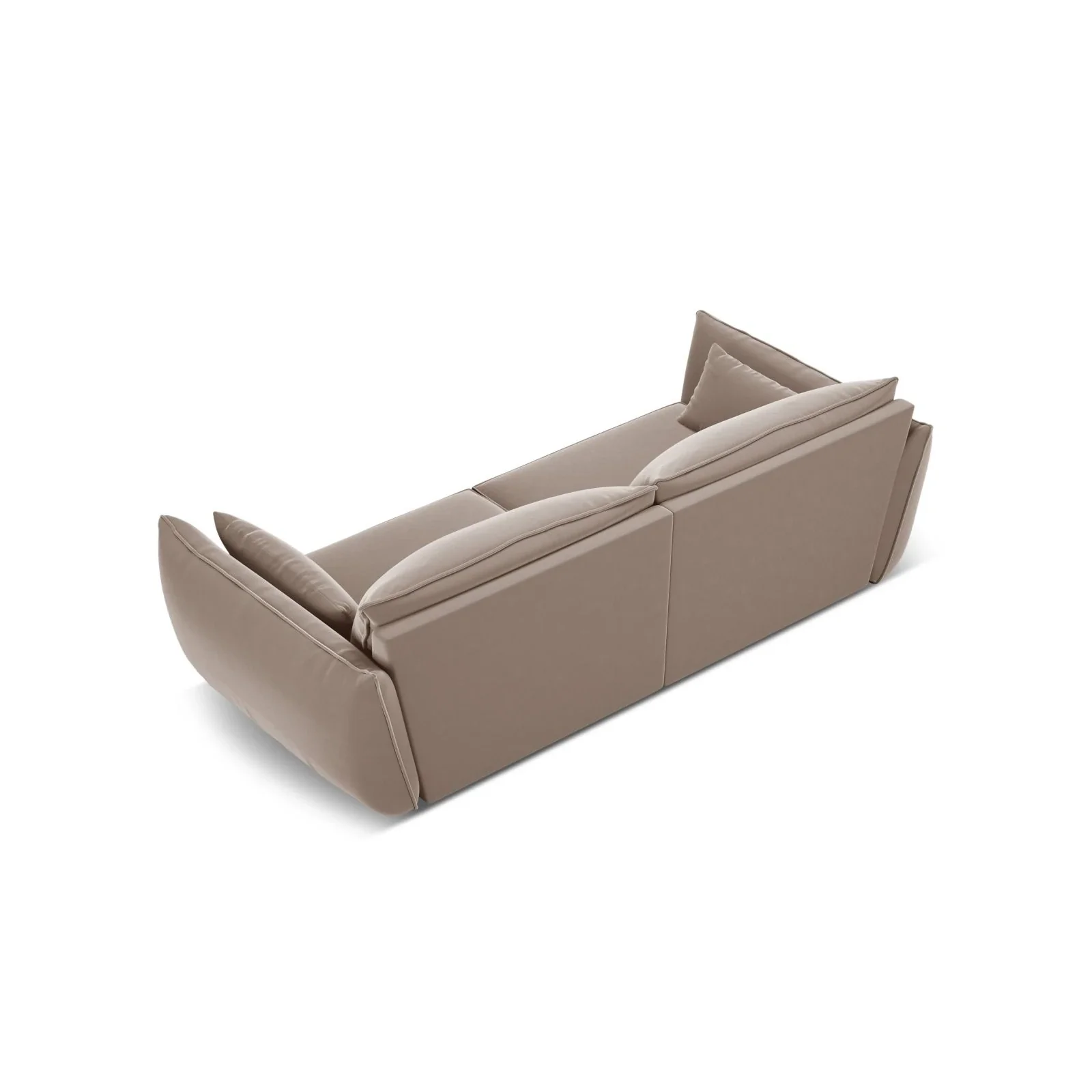 Kaelle 3-Sitzer Sofa mit Bezug aus Samt oder Chenille, 208x110 cm - Image 84