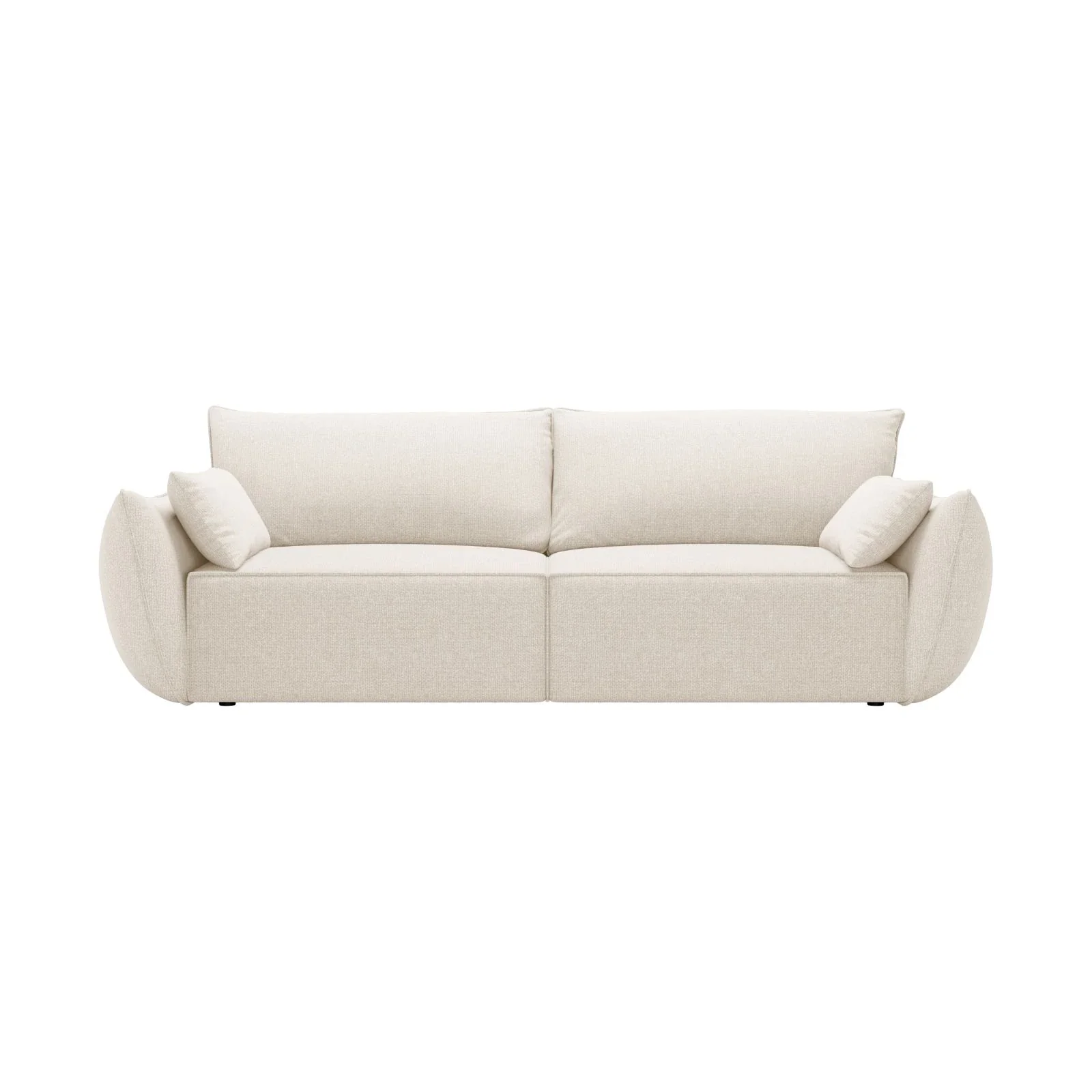 Kaelle 3-Sitzer Sofa mit Schlaffunktion, mit Bezug aus Chenille, 244x97 cm