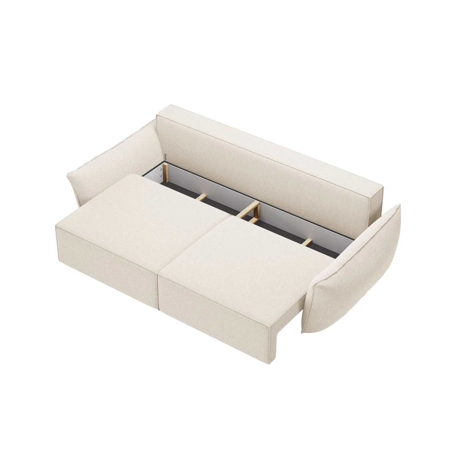 Kaelle 3-Sitzer Sofa mit Schlaffunktion, mit Bezug aus Chenille, 244x97 cm - Image 4