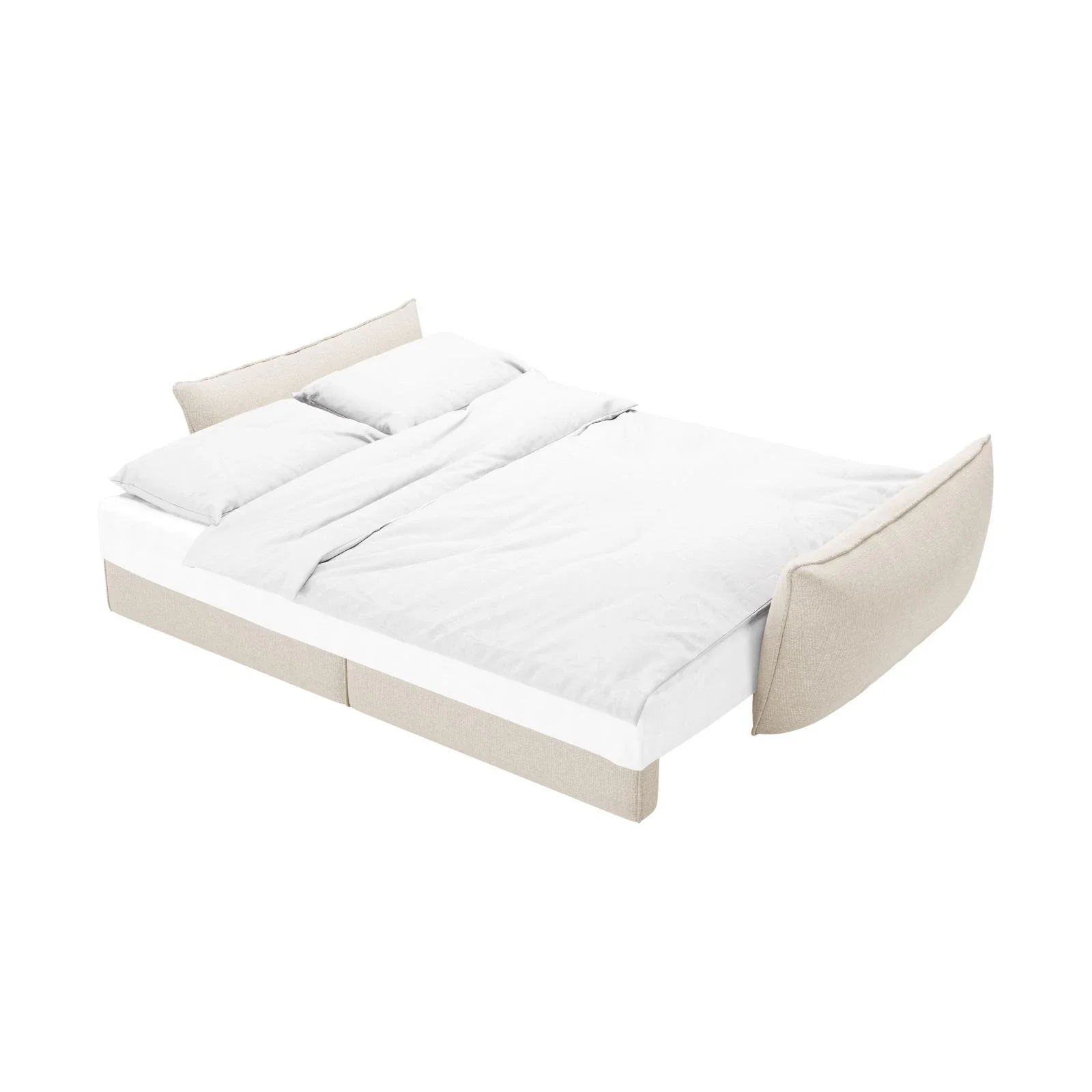 Kaelle 3-Sitzer Sofa mit Schlaffunktion, mit Bezug aus Chenille, 244x97 cm - Image 5