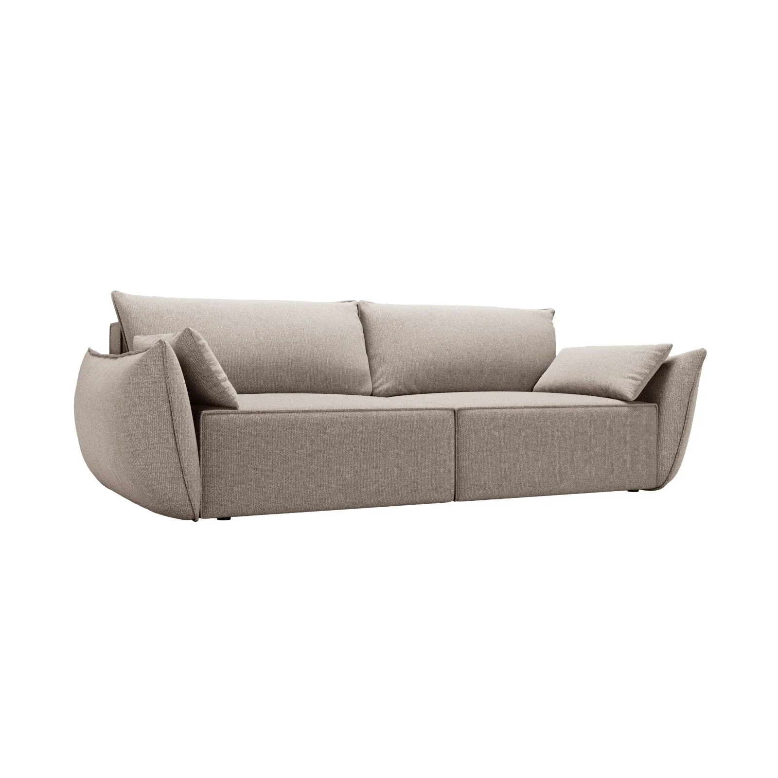 Kaelle 3-Sitzer Sofa mit Schlaffunktion, mit Bezug aus Chenille, 244x97 cm - Image 9
