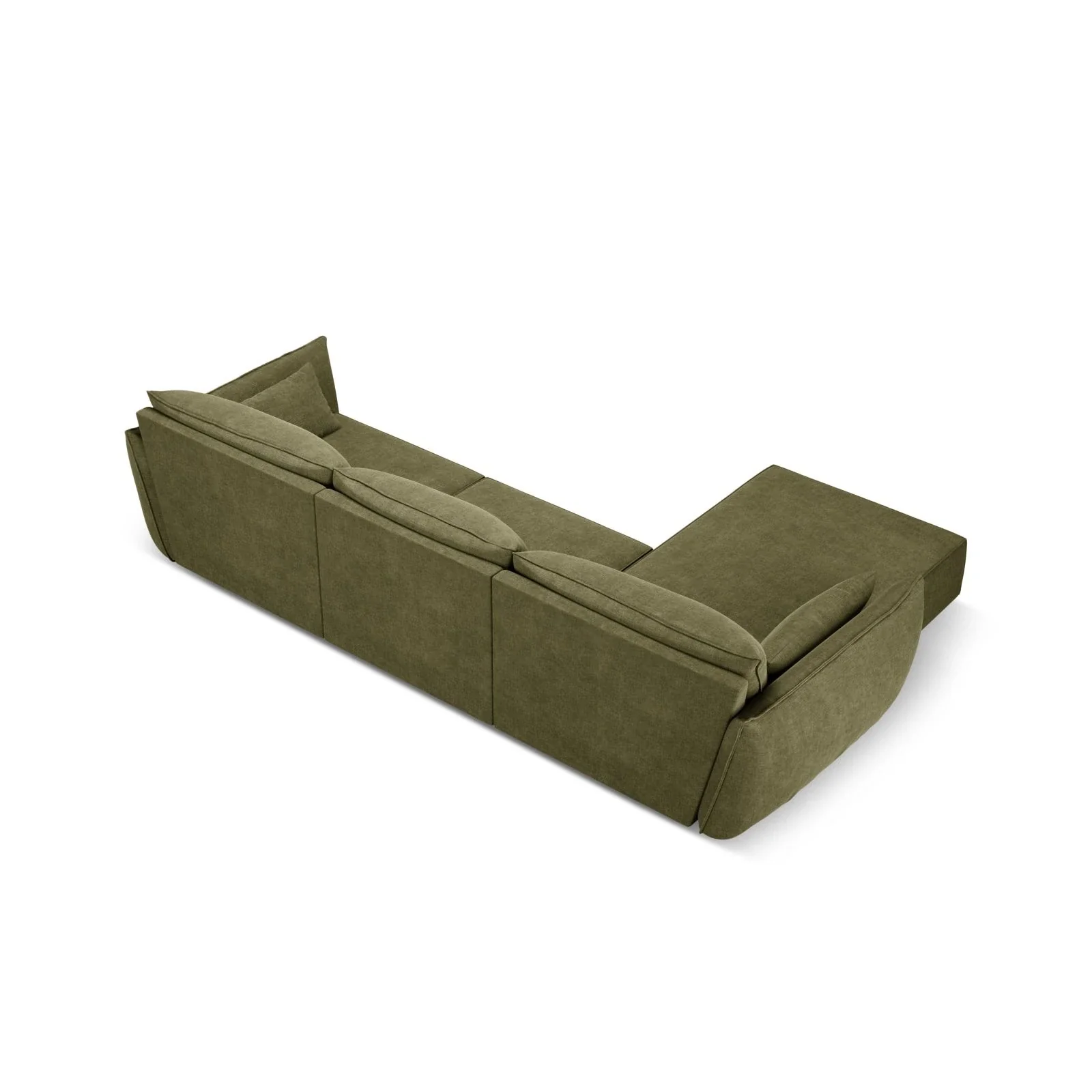 Kaelle 4-Sitzer Ecksofa Links, mit Bezug aus Samt oder Chenille, 308x171 cm - Image 14