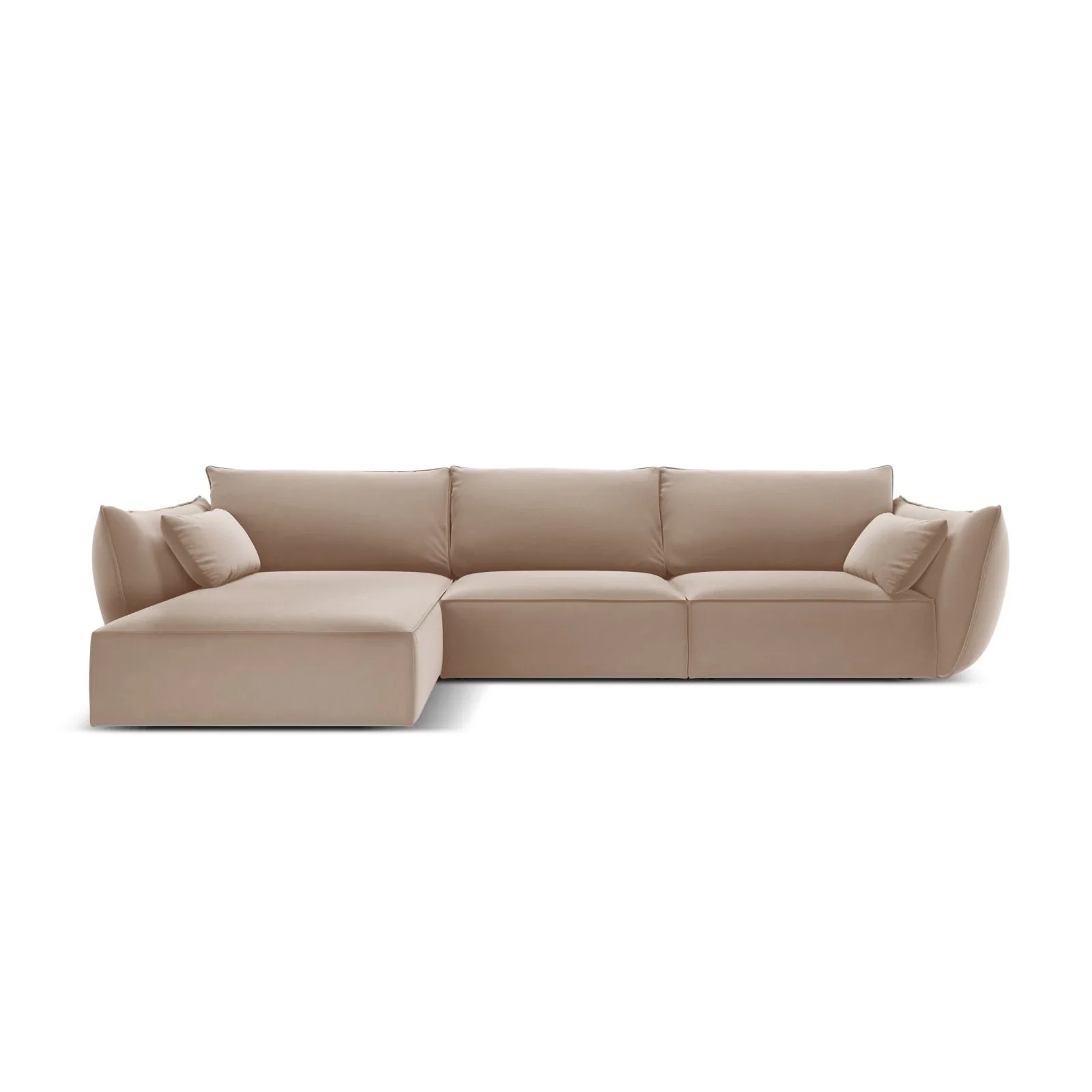 Kaelle 4-Sitzer Ecksofa Links, mit Bezug aus Samt oder Chenille, 308x171 cm - Image 76