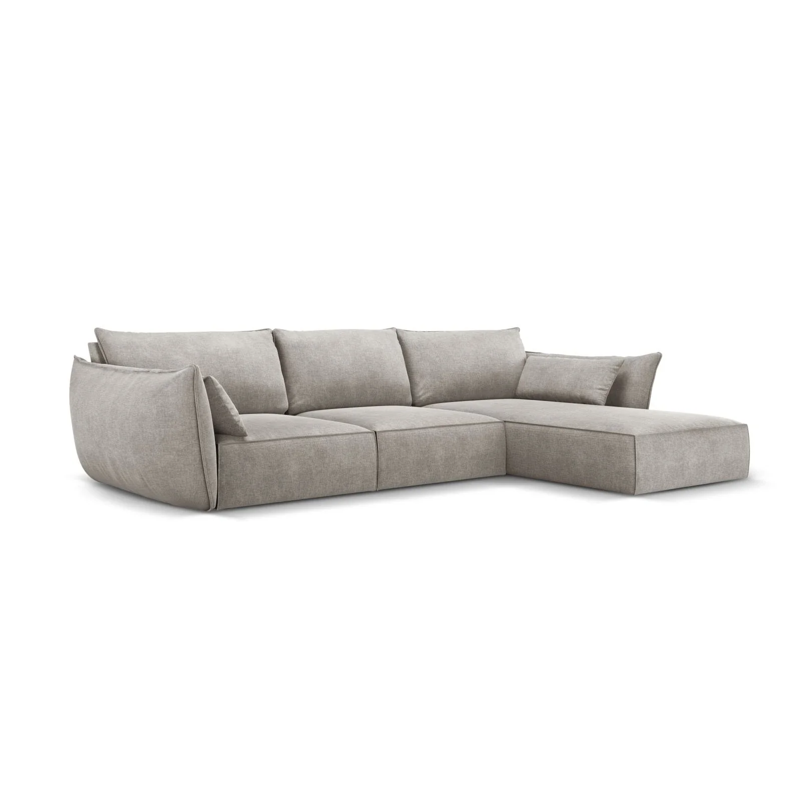 Kaelle 4-Sitzer Ecksofa Rechts, mit Bezug aus Samt oder Chenille, 308x171 cm - Image 33