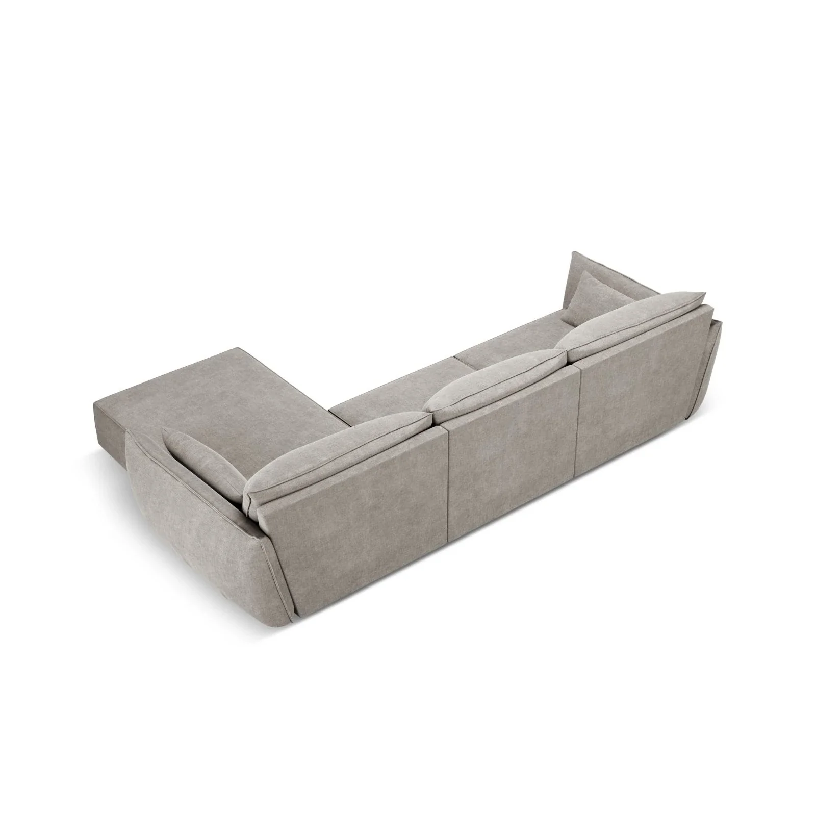 Kaelle 4-Sitzer Ecksofa Rechts, mit Bezug aus Samt oder Chenille, 308x171 cm - Image 34