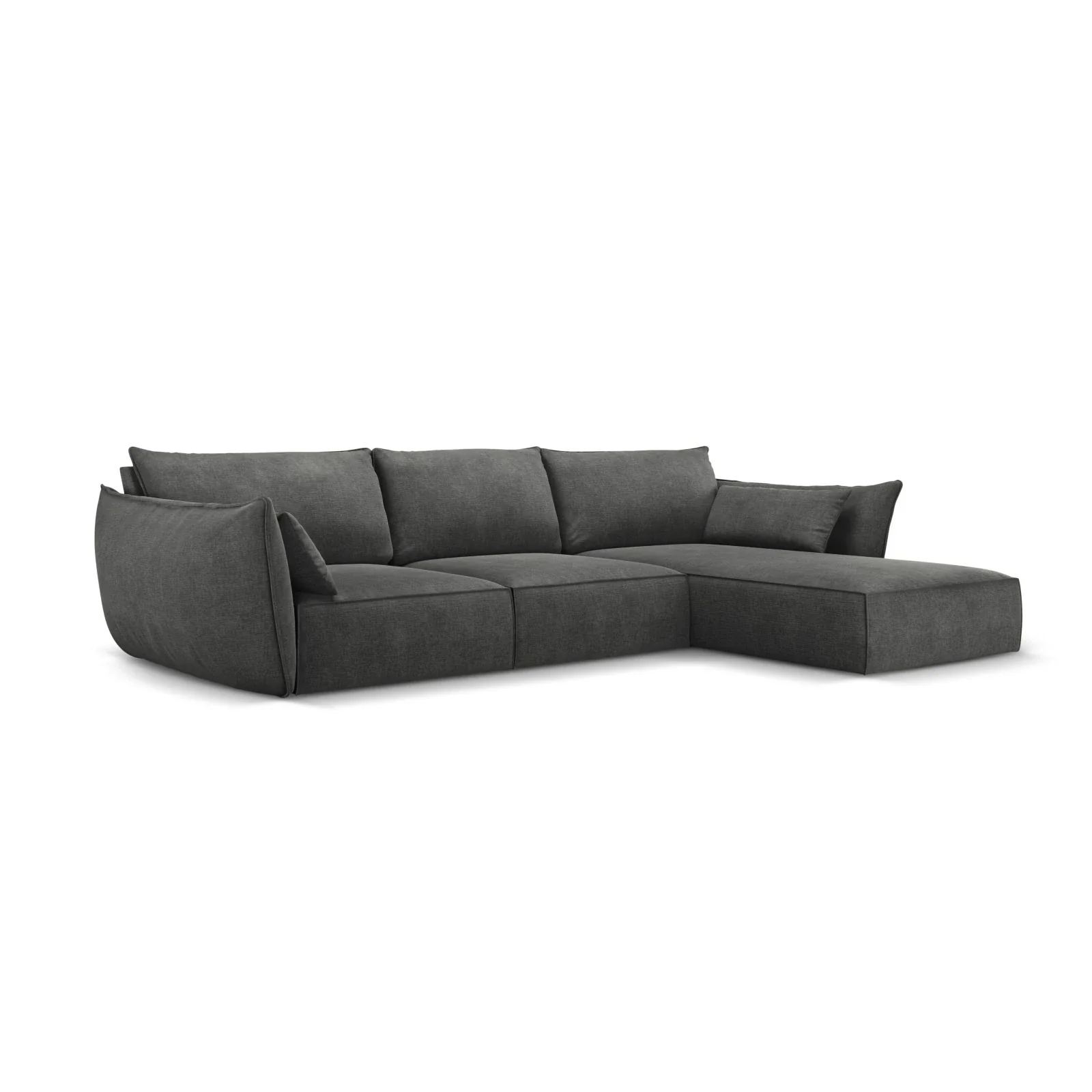 Kaelle 4-Sitzer Ecksofa Rechts, mit Bezug aus Samt oder Chenille, 308x171 cm - Image 38