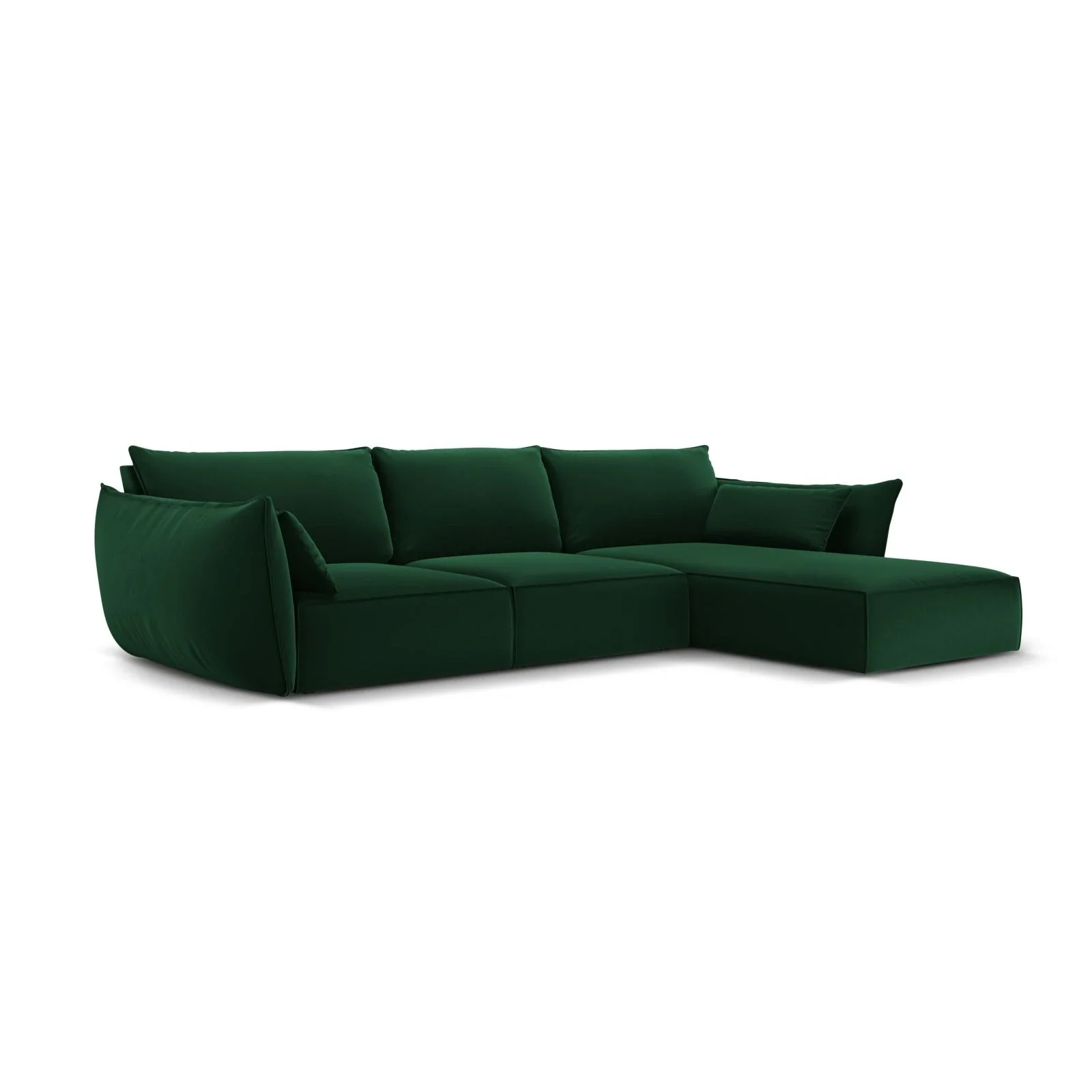 Kaelle 4-Sitzer Ecksofa Rechts, mit Bezug aus Samt oder Chenille, 308x171 cm - Image 58