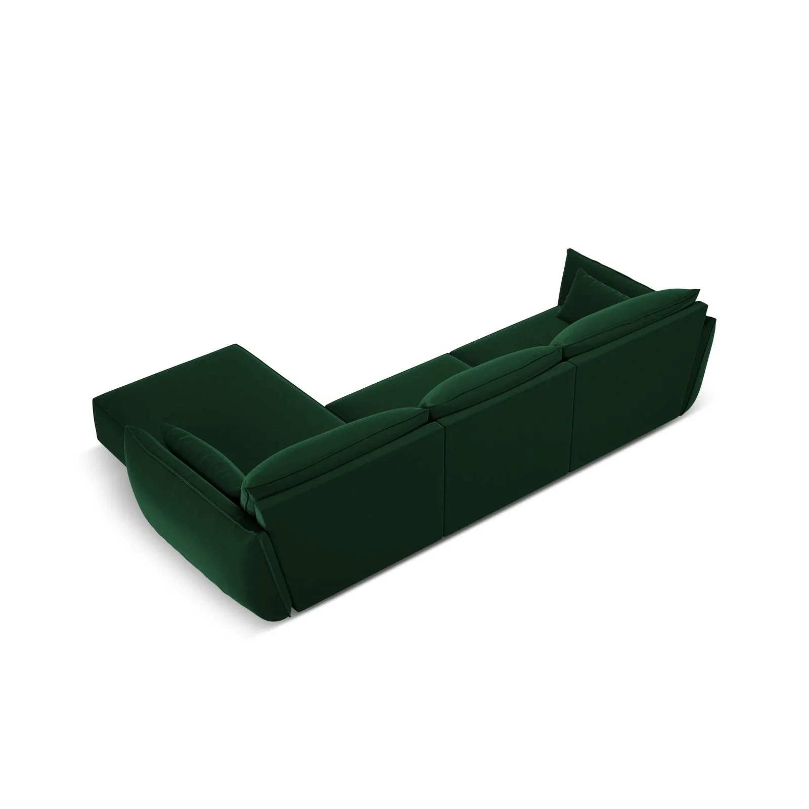 Kaelle 4-Sitzer Ecksofa Rechts, mit Bezug aus Samt oder Chenille, 308x171 cm - Image 59