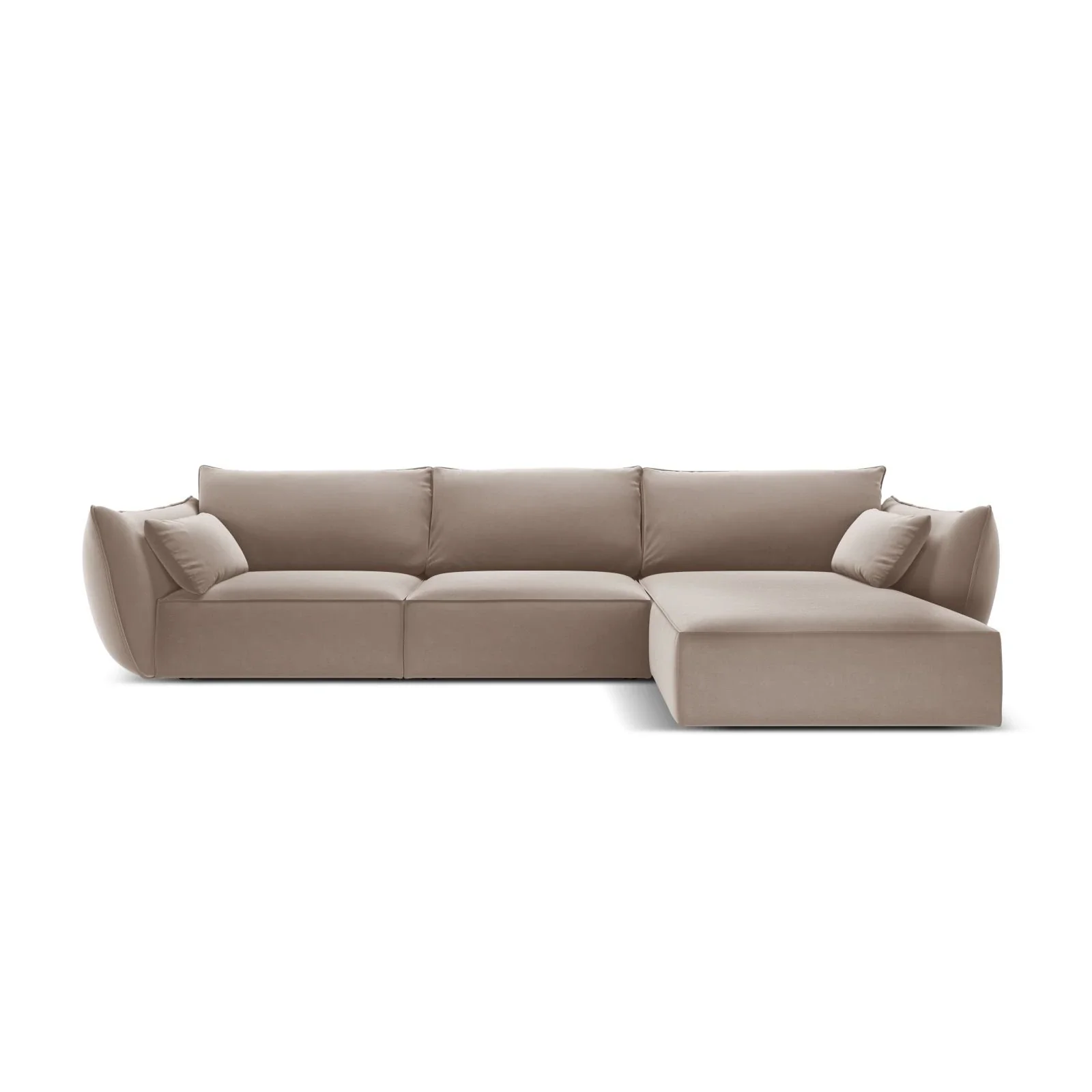 Kaelle 4-Sitzer Ecksofa Rechts, mit Bezug aus Samt oder Chenille, 308x171 cm - Image 81