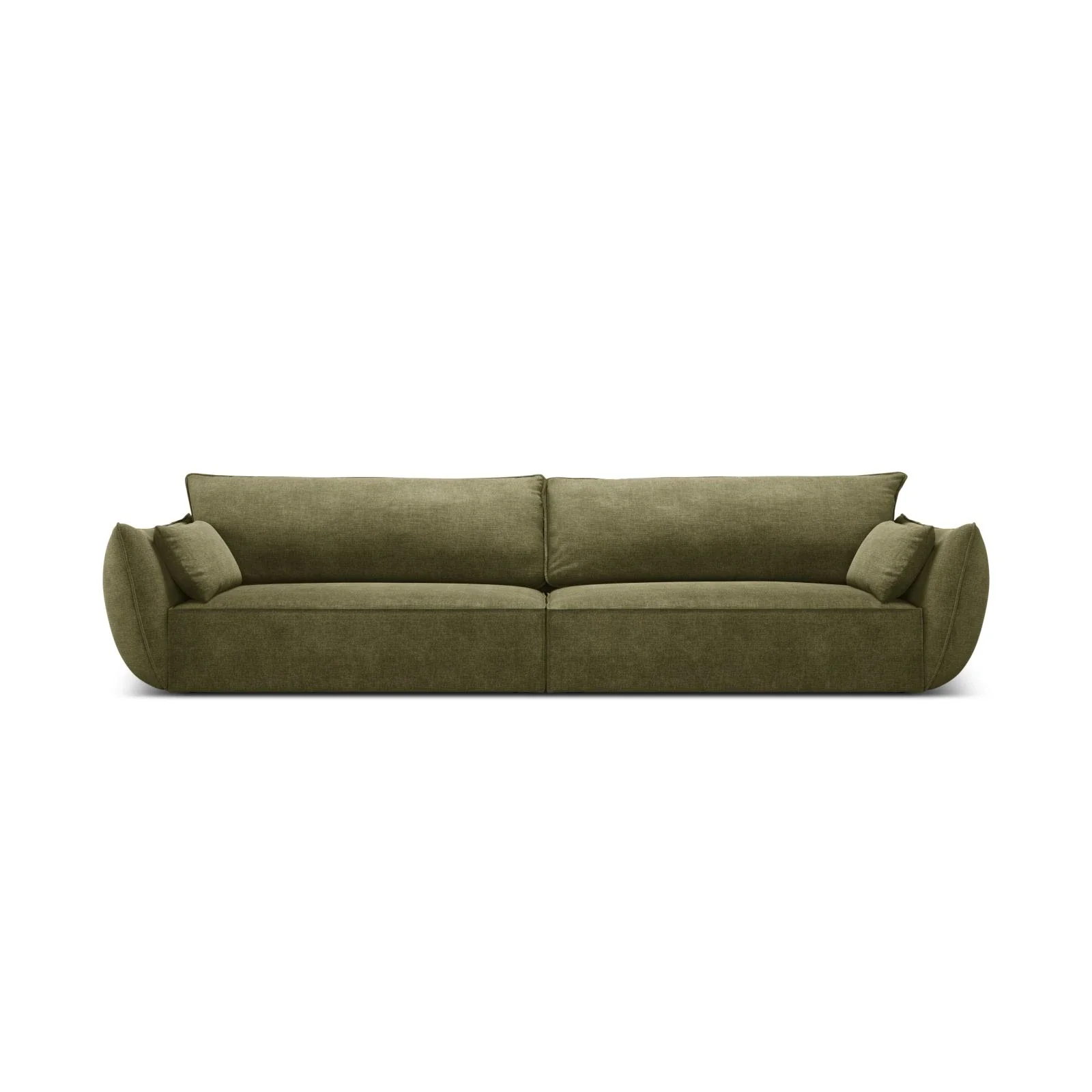 Kaelle 4-Sitzer Sofa mit Bezug aus Samt oder Chenille, 248x110 cm - Image 11