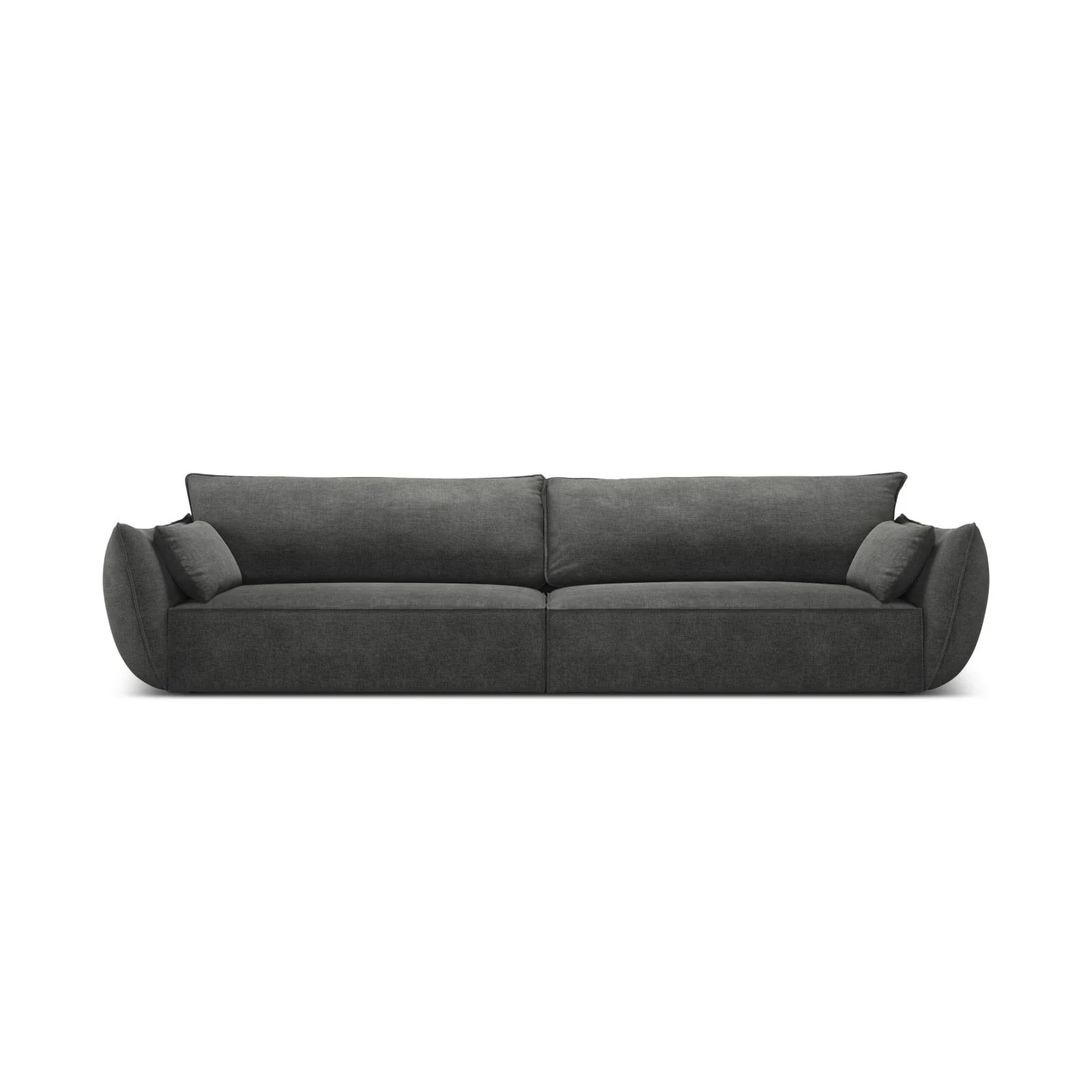Kaelle 4-Sitzer Sofa mit Bezug aus Samt oder Chenille, 248x110 cm - Image 36