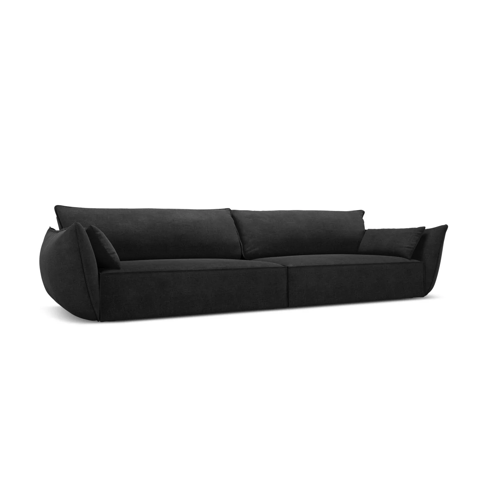 Kaelle 4-Sitzer Sofa mit Bezug aus Samt oder Chenille, 248x110 cm - Image 43