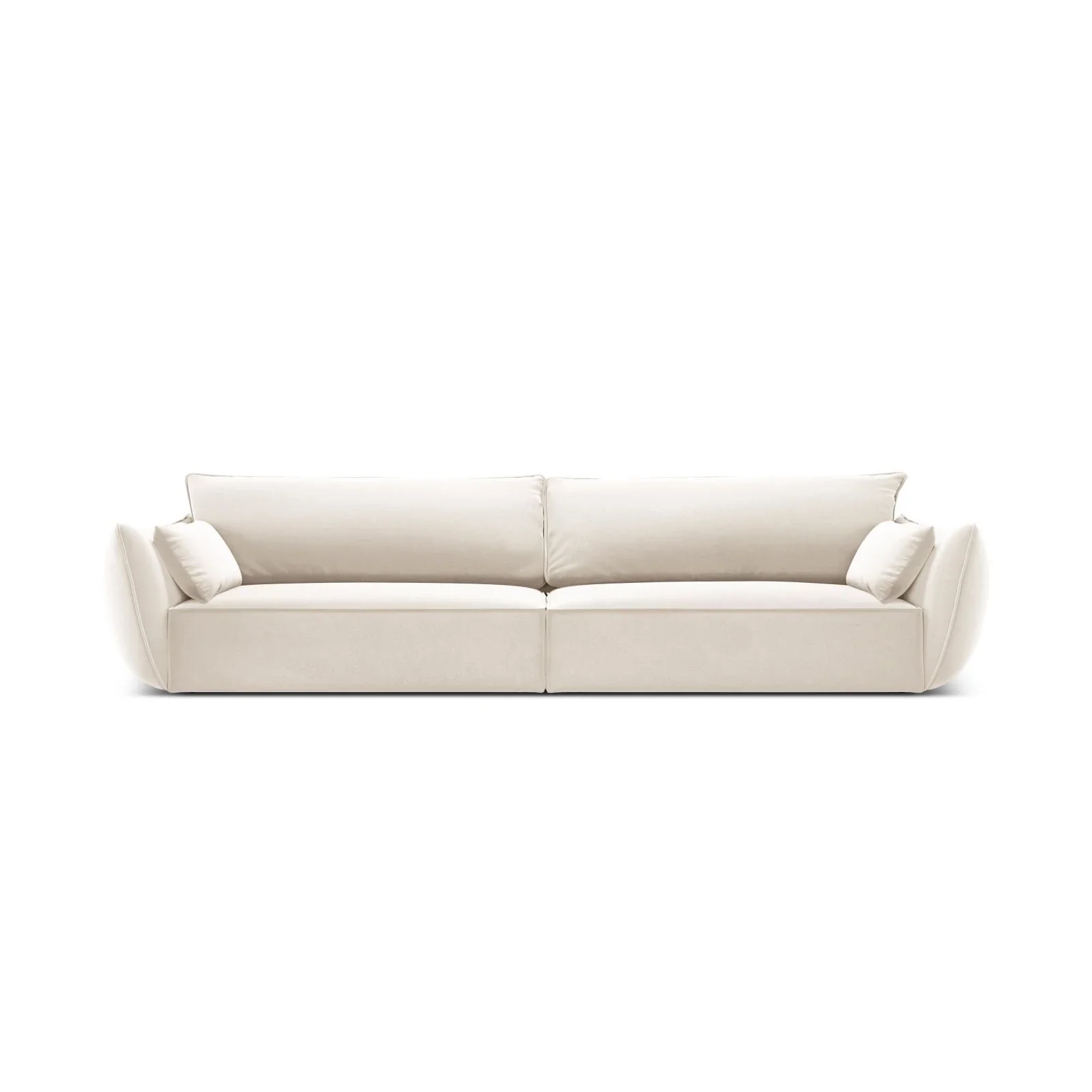 Kaelle 4-Sitzer Sofa mit Bezug aus Samt oder Chenille, 248x110 cm - Image 46