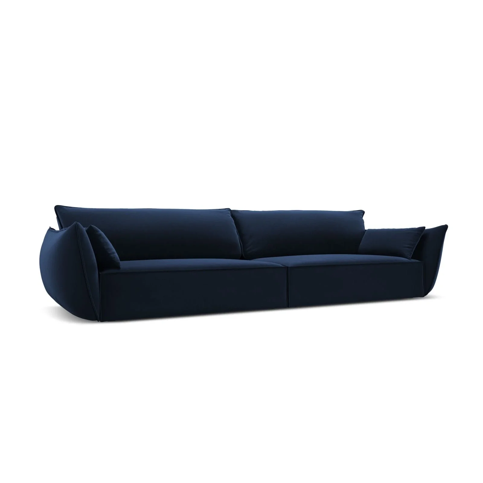Kaelle 4-Sitzer Sofa mit Bezug aus Samt oder Chenille, 248x110 cm - Image 53
