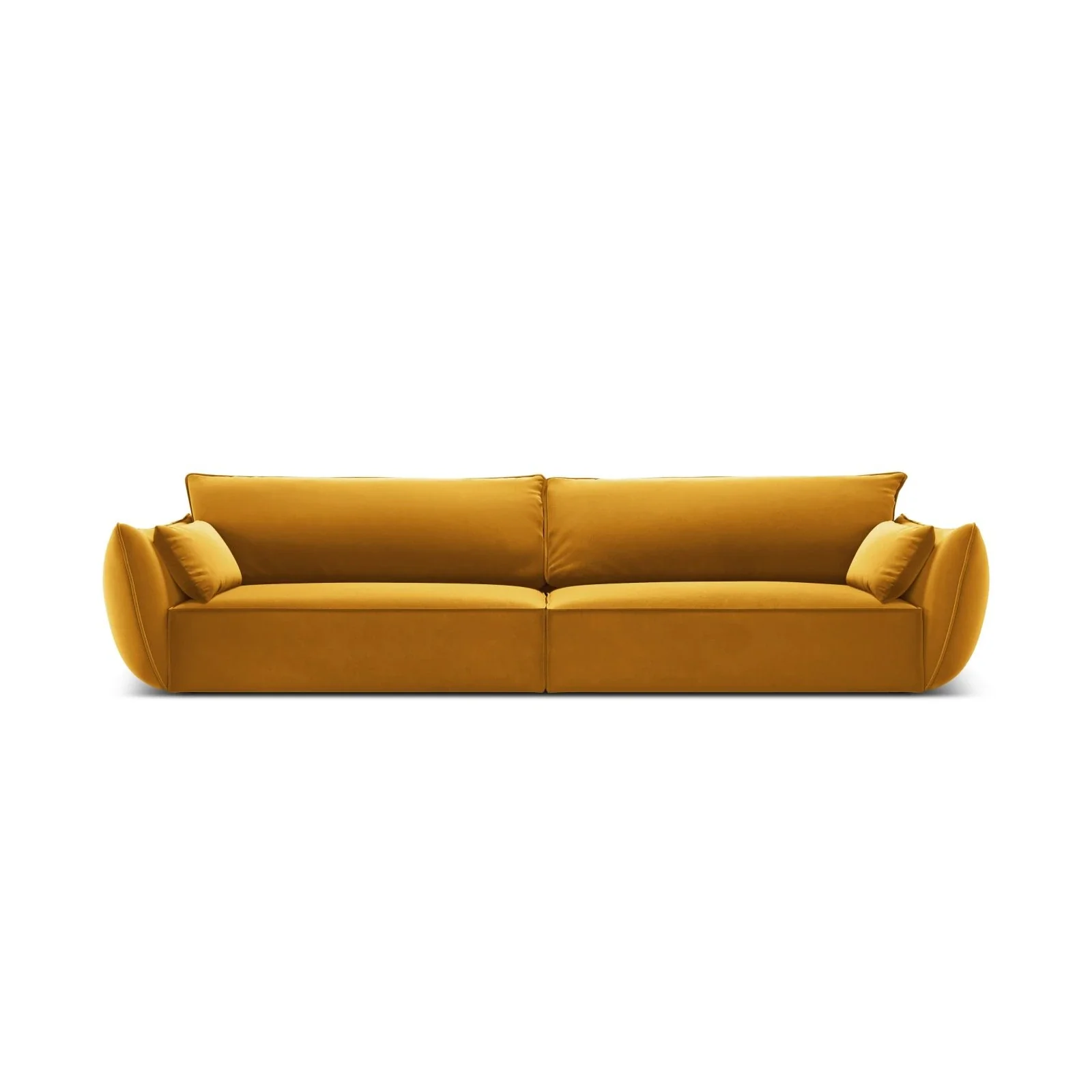 Kaelle 4-Sitzer Sofa mit Bezug aus Samt oder Chenille, 248x110 cm - Image 61