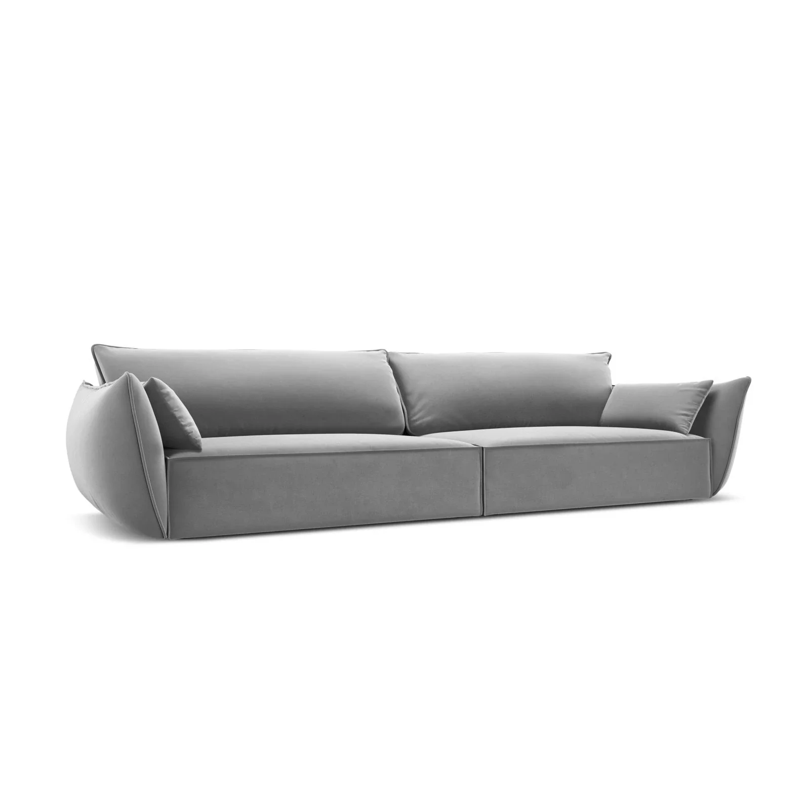 Kaelle 4-Sitzer Sofa mit Bezug aus Samt oder Chenille, 248x110 cm - Image 68
