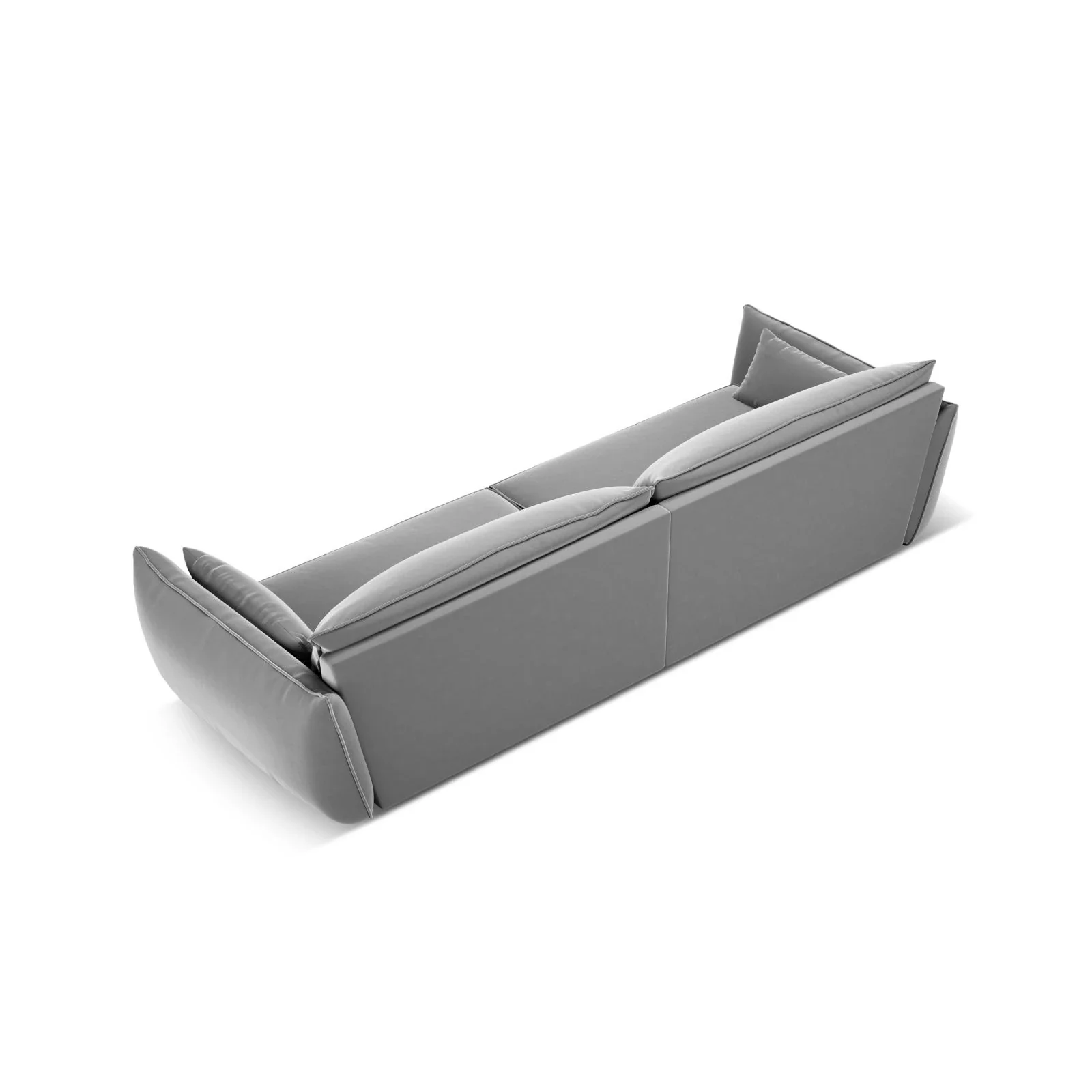 Kaelle 4-Sitzer Sofa mit Bezug aus Samt oder Chenille, 248x110 cm - Image 69
