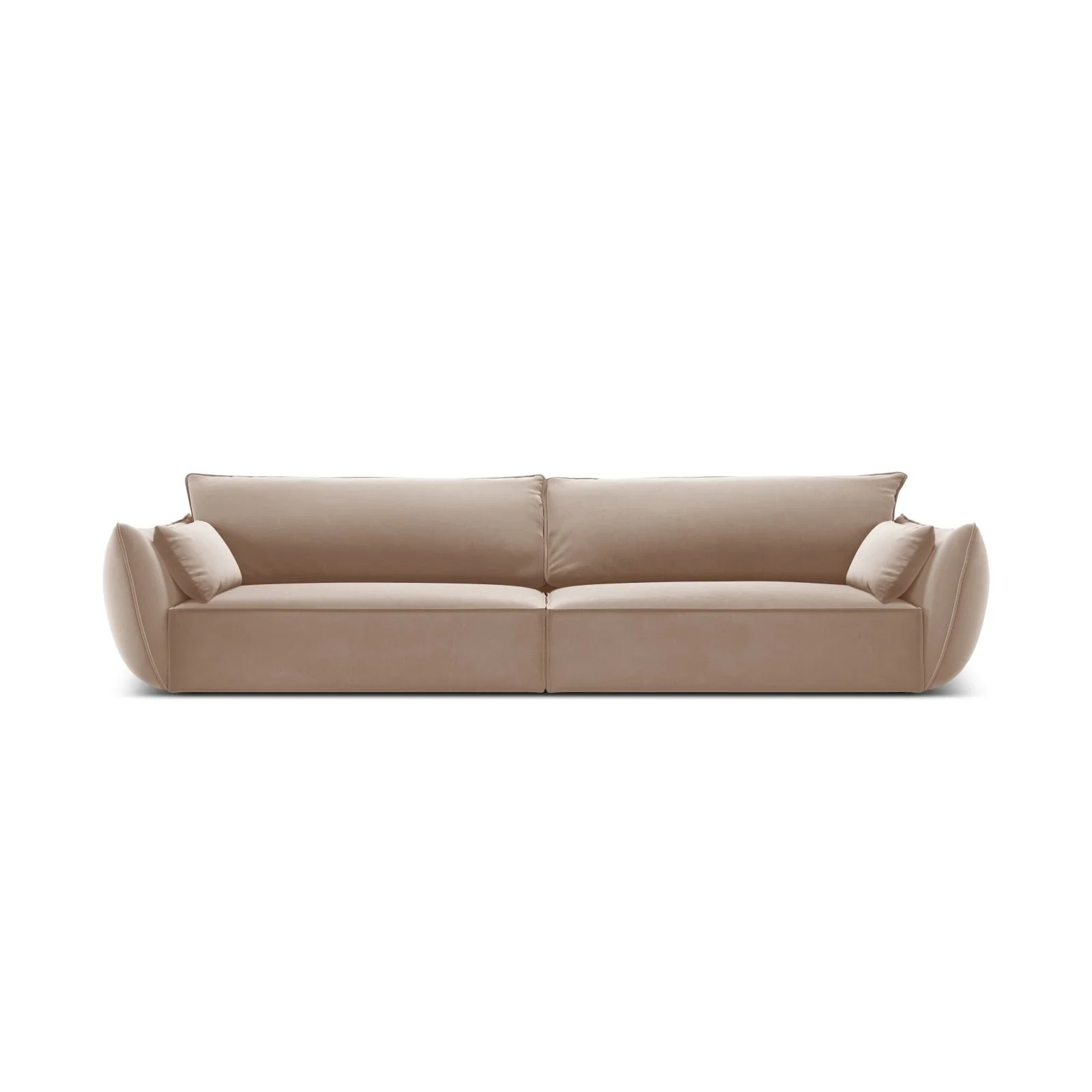 Kaelle 4-Sitzer Sofa mit Bezug aus Samt oder Chenille, 248x110 cm - Image 76