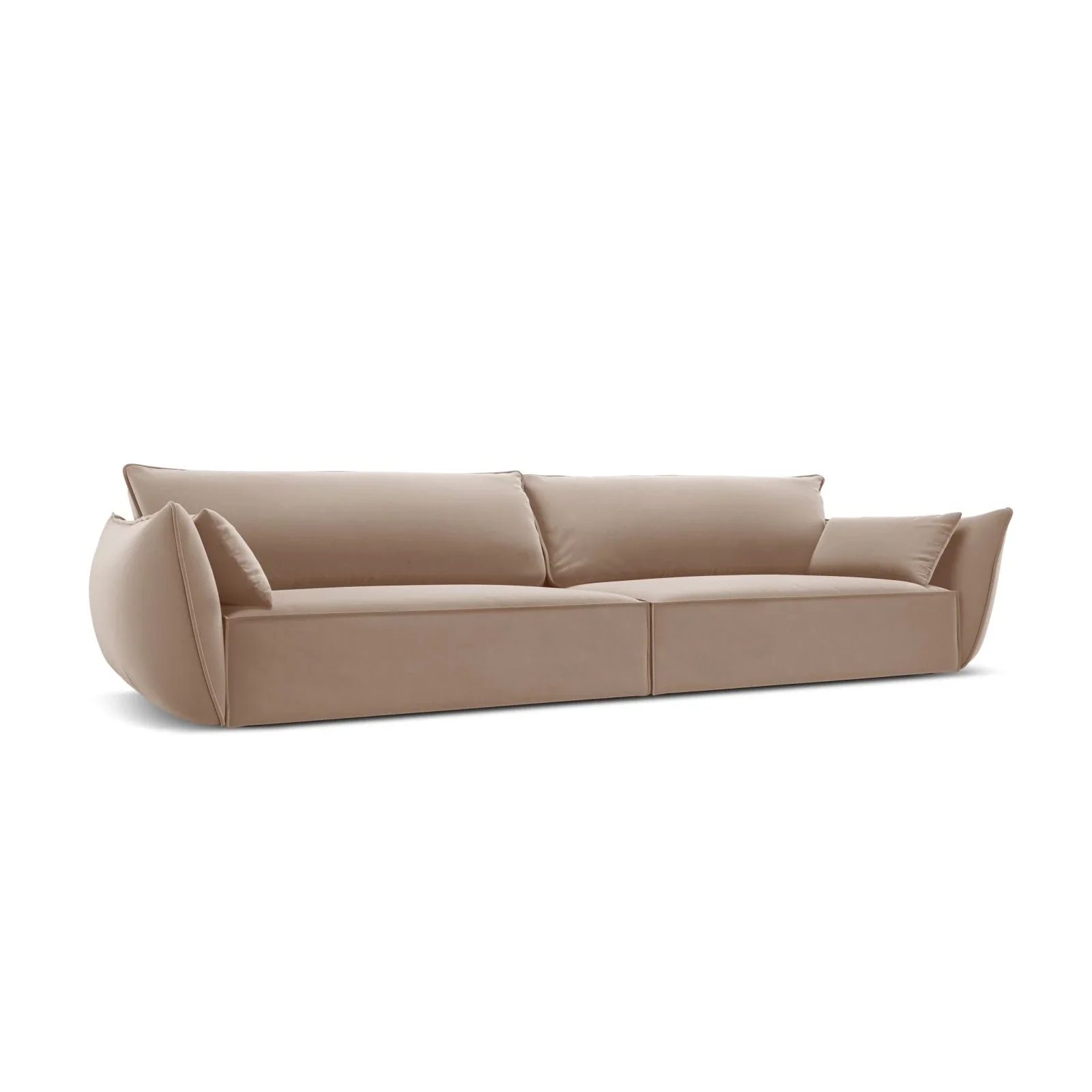 Kaelle 4-Sitzer Sofa mit Bezug aus Samt oder Chenille, 248x110 cm - Image 78