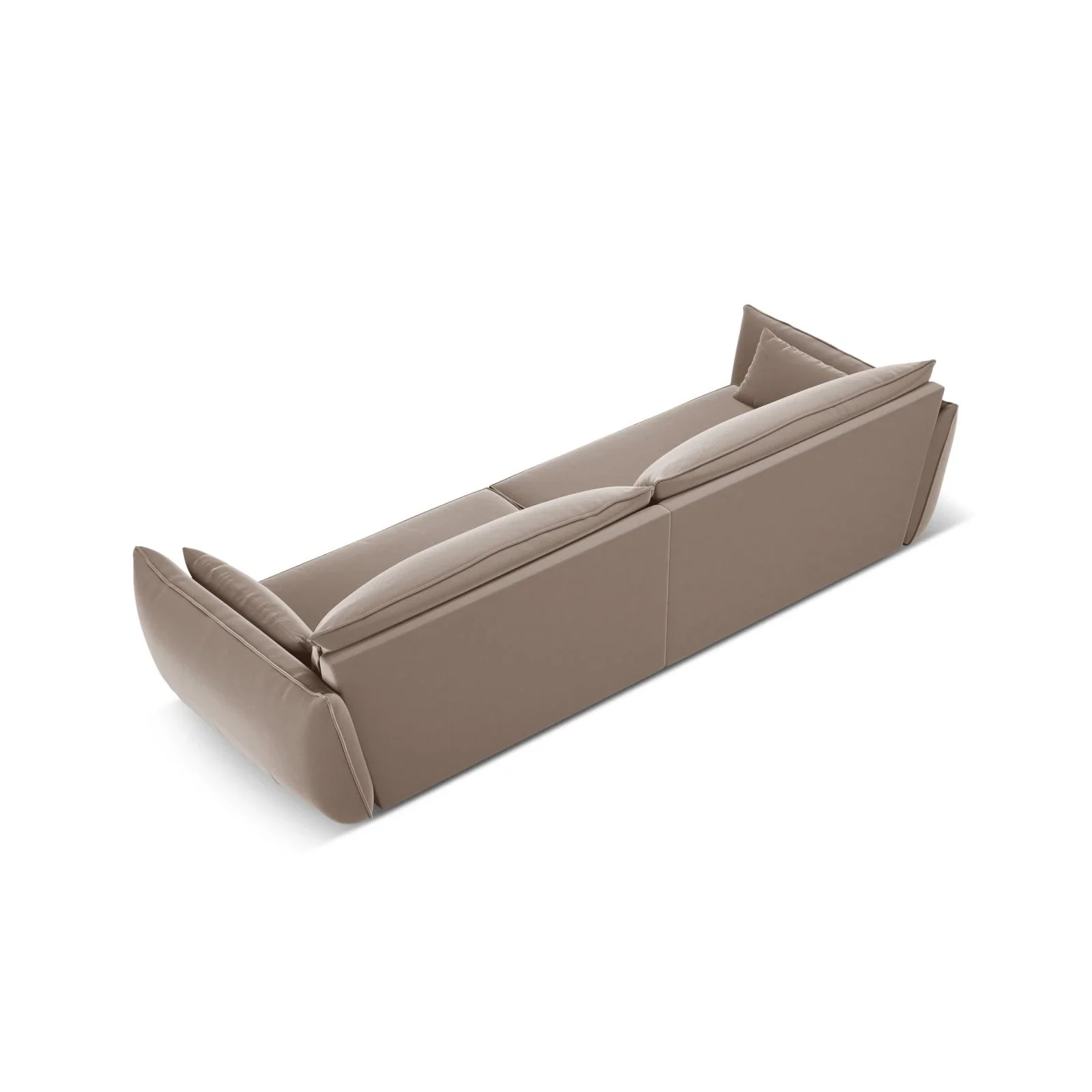 Kaelle 4-Sitzer Sofa mit Bezug aus Samt oder Chenille, 248x110 cm - Image 84