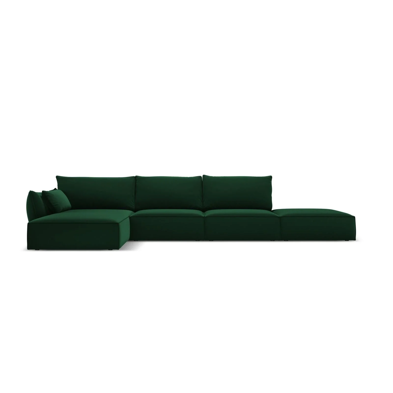 Kaelle 5-Sitzer Ecksofa Links, mit Bezug aus Samt oder Chenille, 364x171 cm - Image 56