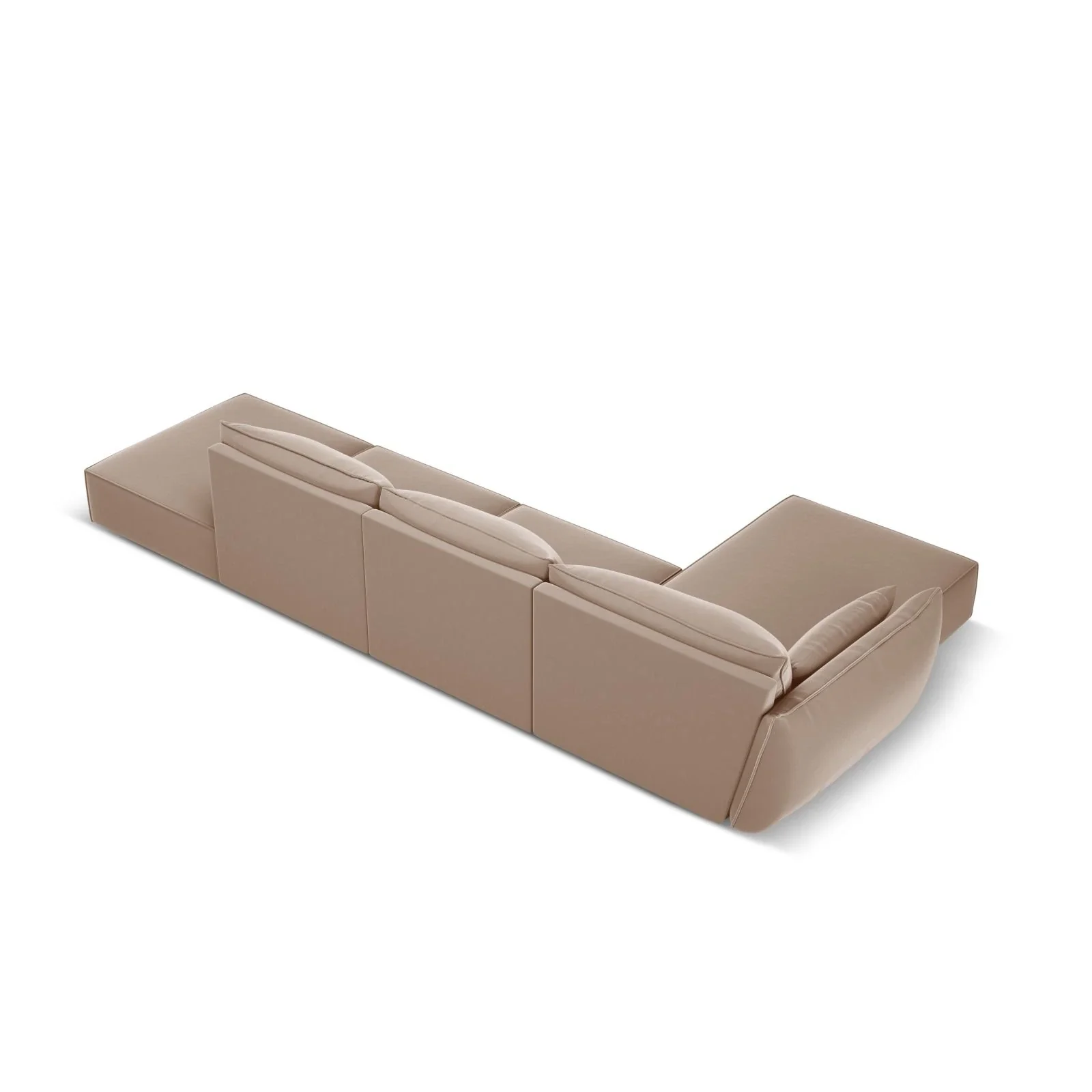 Kaelle 5-Sitzer Ecksofa Links, mit Bezug aus Samt oder Chenille, 364x171 cm - Image 78