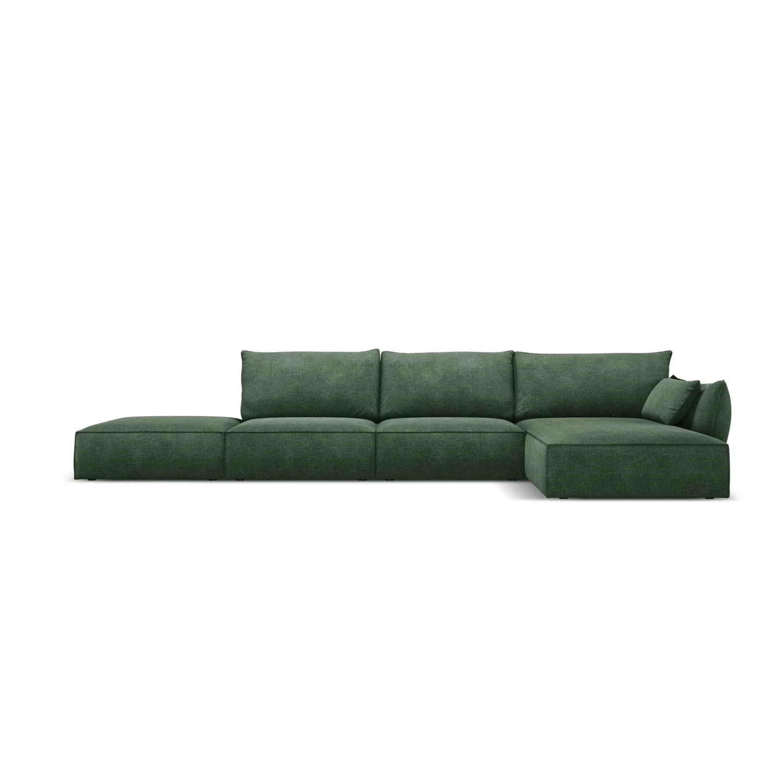 Kaelle 5-Sitzer Ecksofa Rechts, mit Bezug aus Samt oder Chenille, 364x171 cm - Image 21