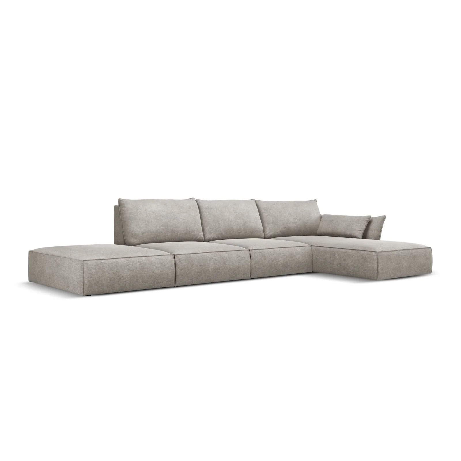 Kaelle 5-Sitzer Ecksofa Rechts, mit Bezug aus Samt oder Chenille, 364x171 cm - Image 32