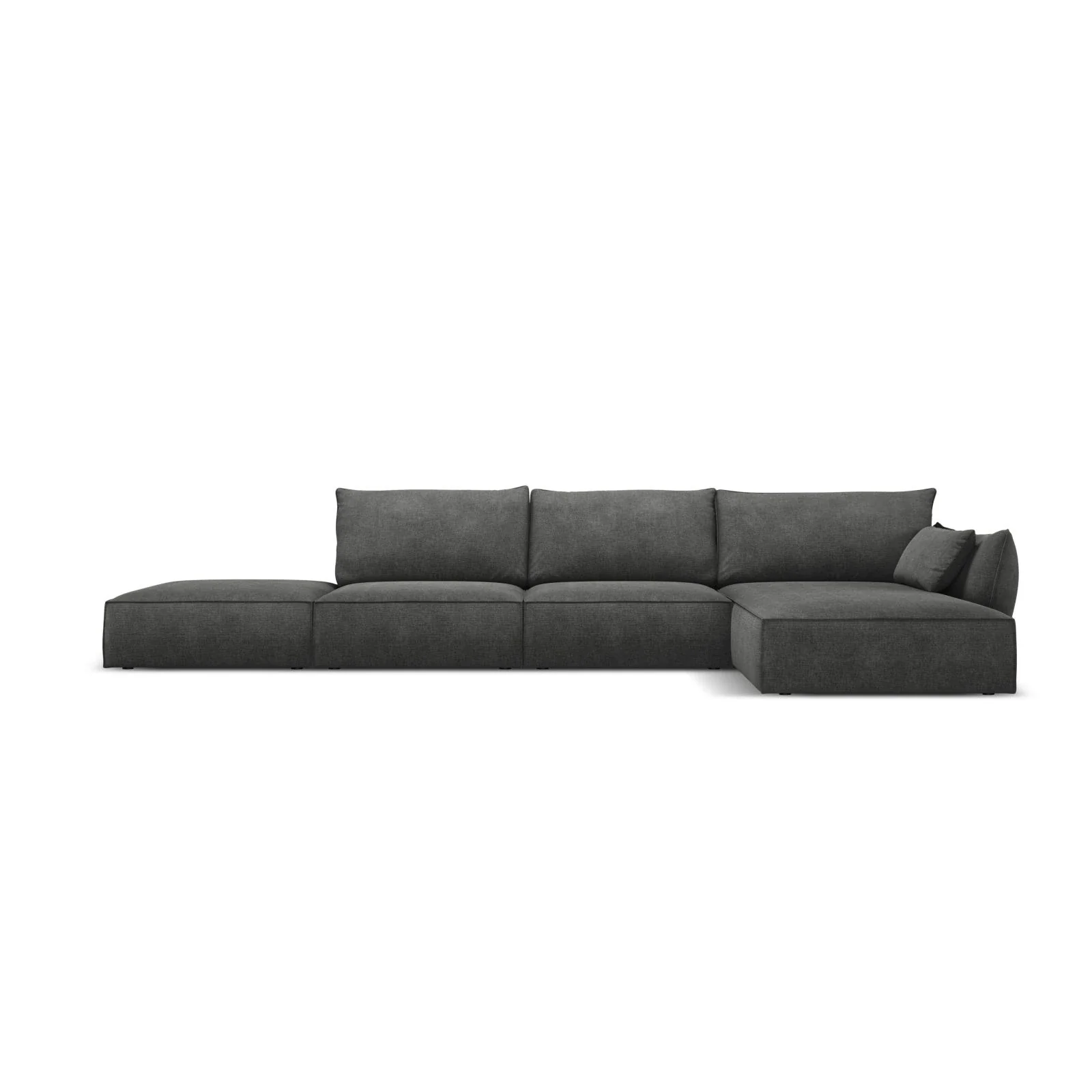 Kaelle 5-Sitzer Ecksofa Rechts, mit Bezug aus Samt oder Chenille, 364x171 cm - Image 36